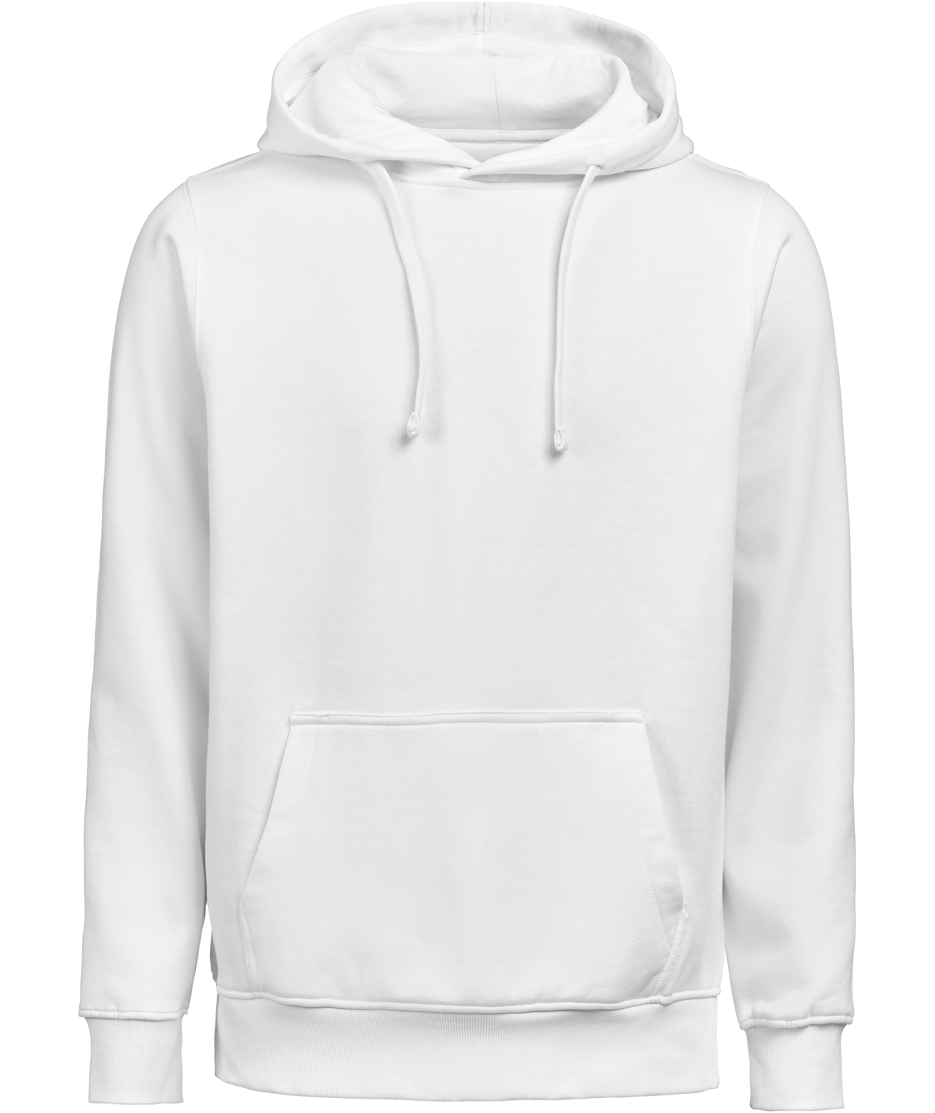 UM Regular fit hoodie, White