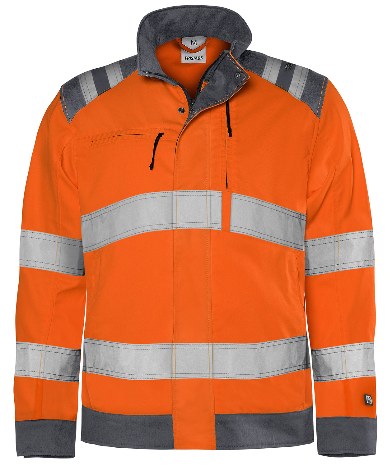 Fristads Green arbetsjacka 4067 GPLU, Varsel orange/Gr&aring;