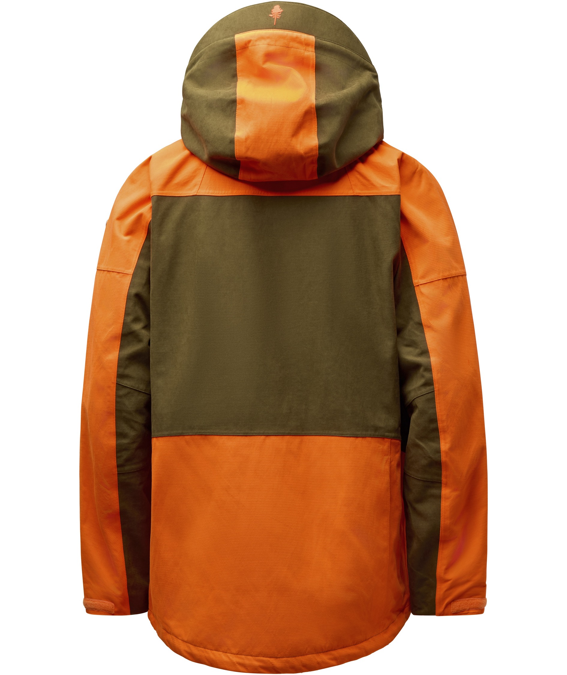 Pinewood Furudal Hunters hybrid stretch jakke, Olive Green/Orange, large image number 2
