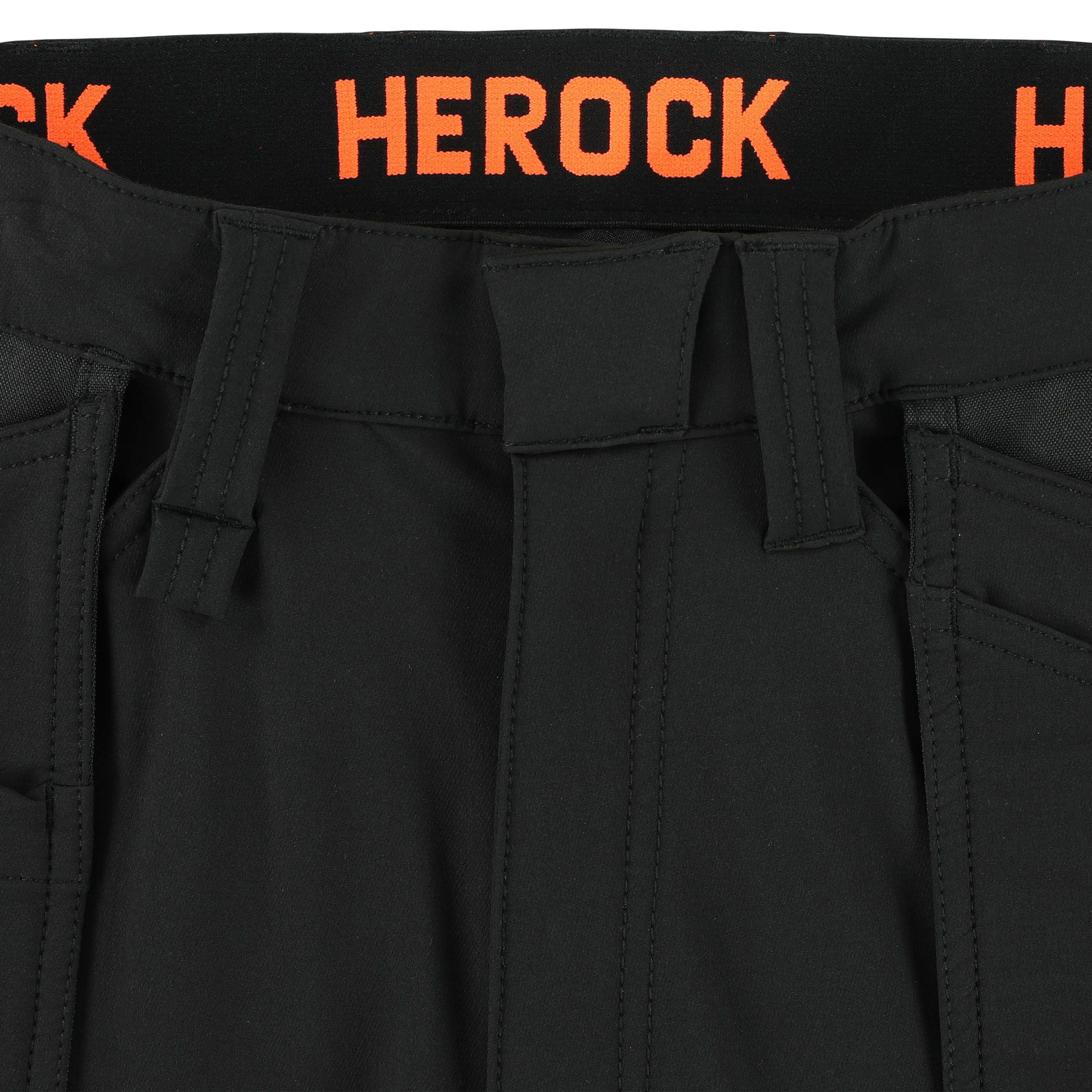 HEROCK Sparo hantverksbyxa full stretch, Black, large image number 4