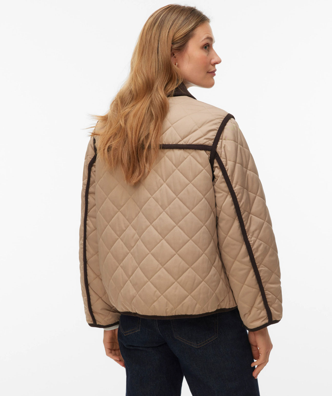 Vero Moda VMEMILY jacka dam, Silver Mink, large image number 2