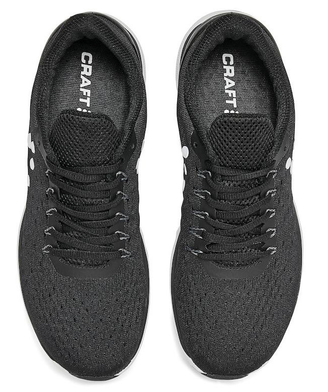 Craft V150 Engineered Damen Laufschuhe, Schwarz/Wei&szlig;, large image number 2