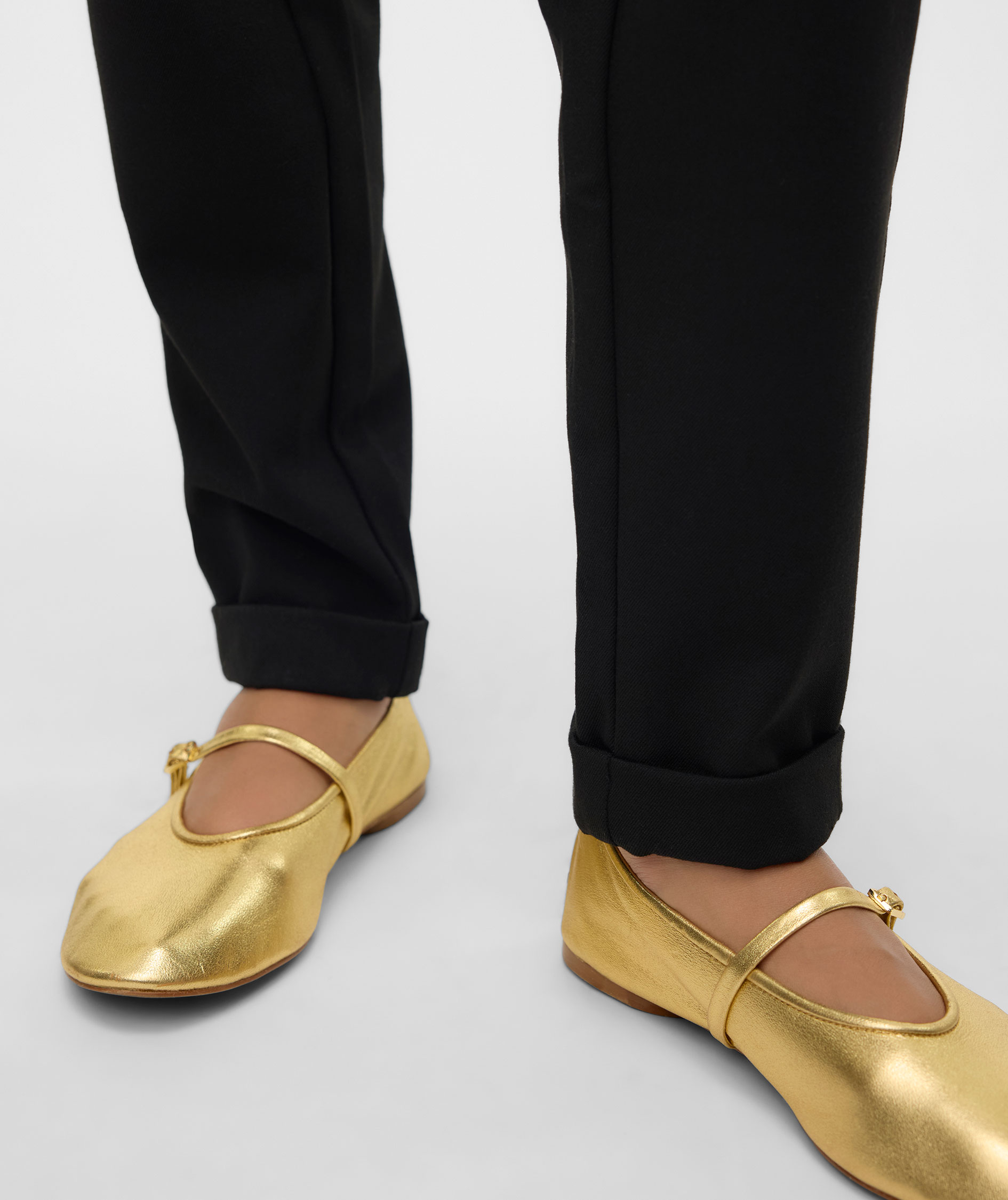 Vero Moda VMMAYA LOOSE SOLID women's trousers, Black, large image number 5