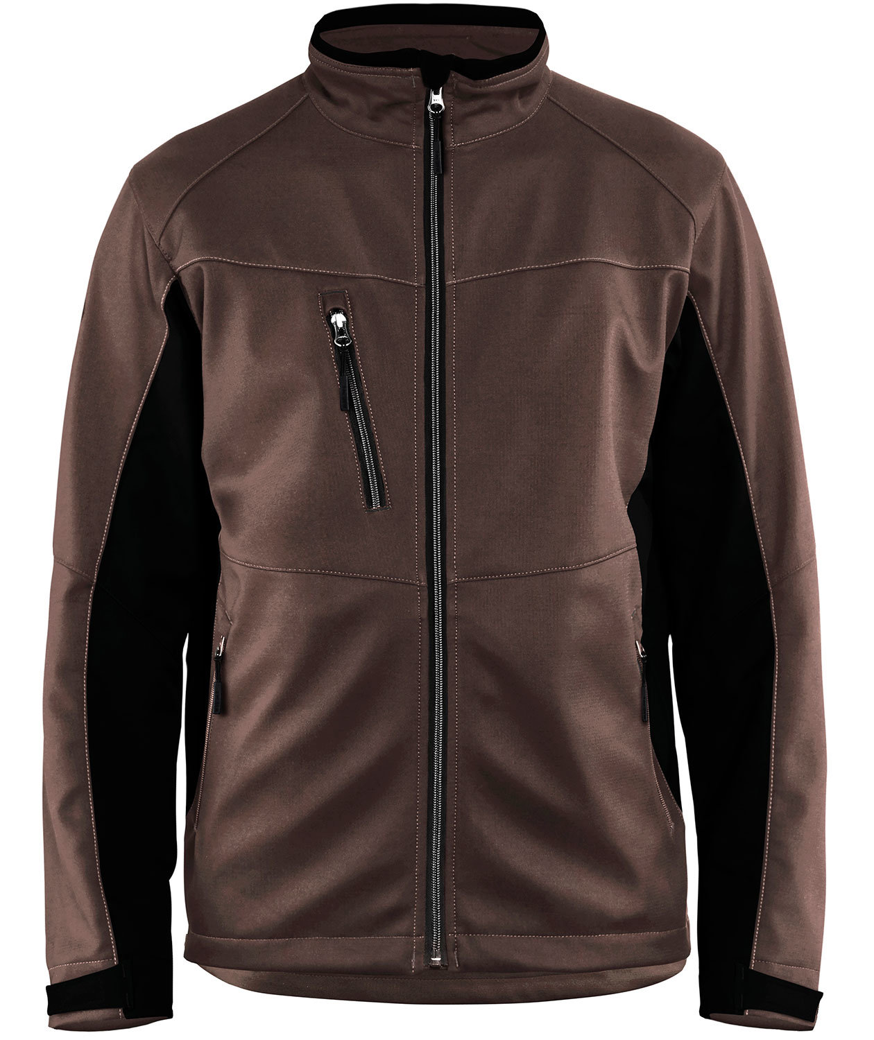 Bl&aring;kl&auml;der Unite softshelljacka, Brun/Svart