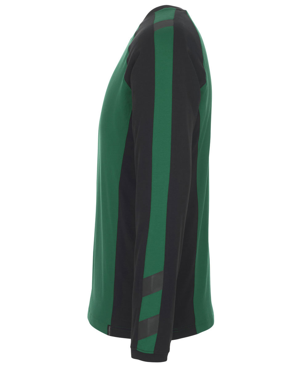 Mascot Bielefeld langermet T-skjorte, Gr&oslash;nn/Svart, large image number 1