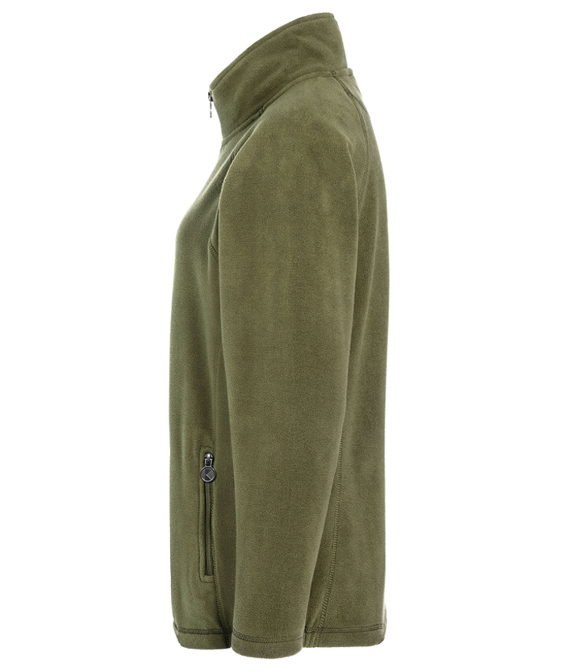 Karlowsky women's fleece jacket, Moss green, large image number 2
