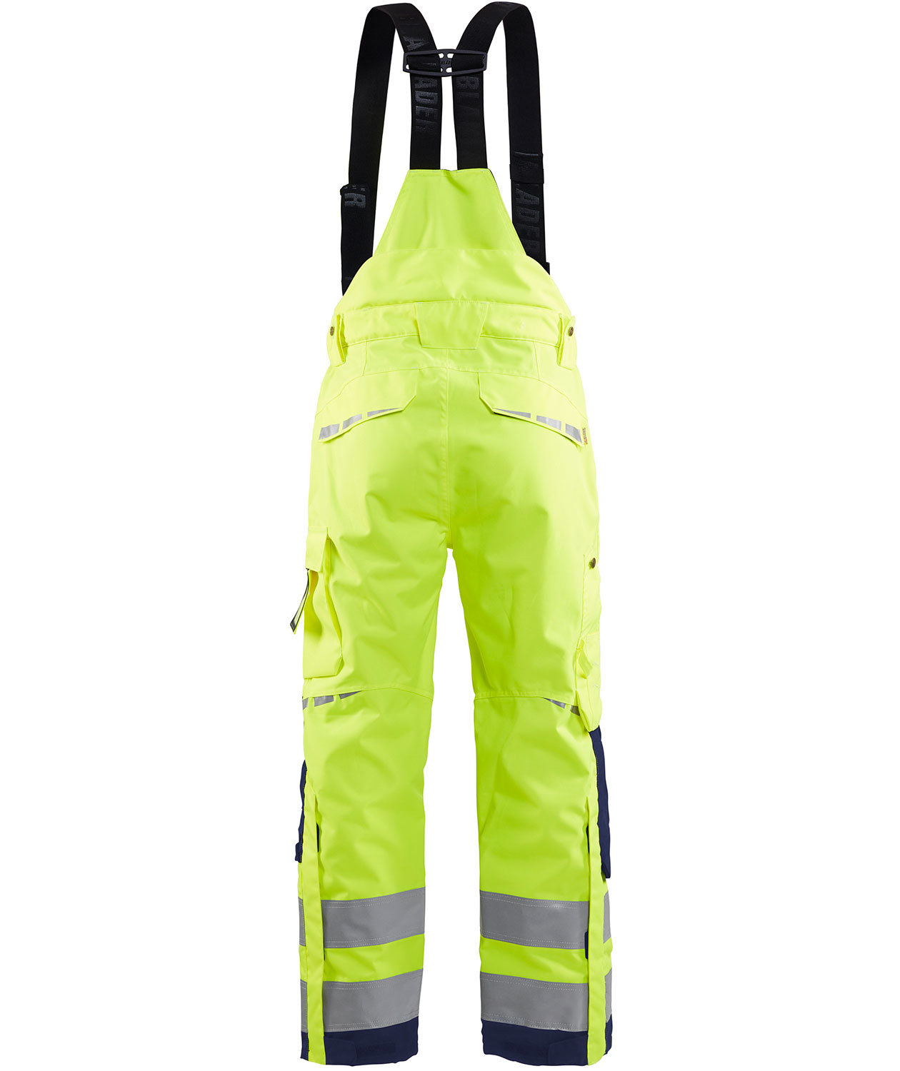 Bl&aring;kl&auml;der skalbukser, Hi-vis&nbsp;Gul/Marine, large image number 1