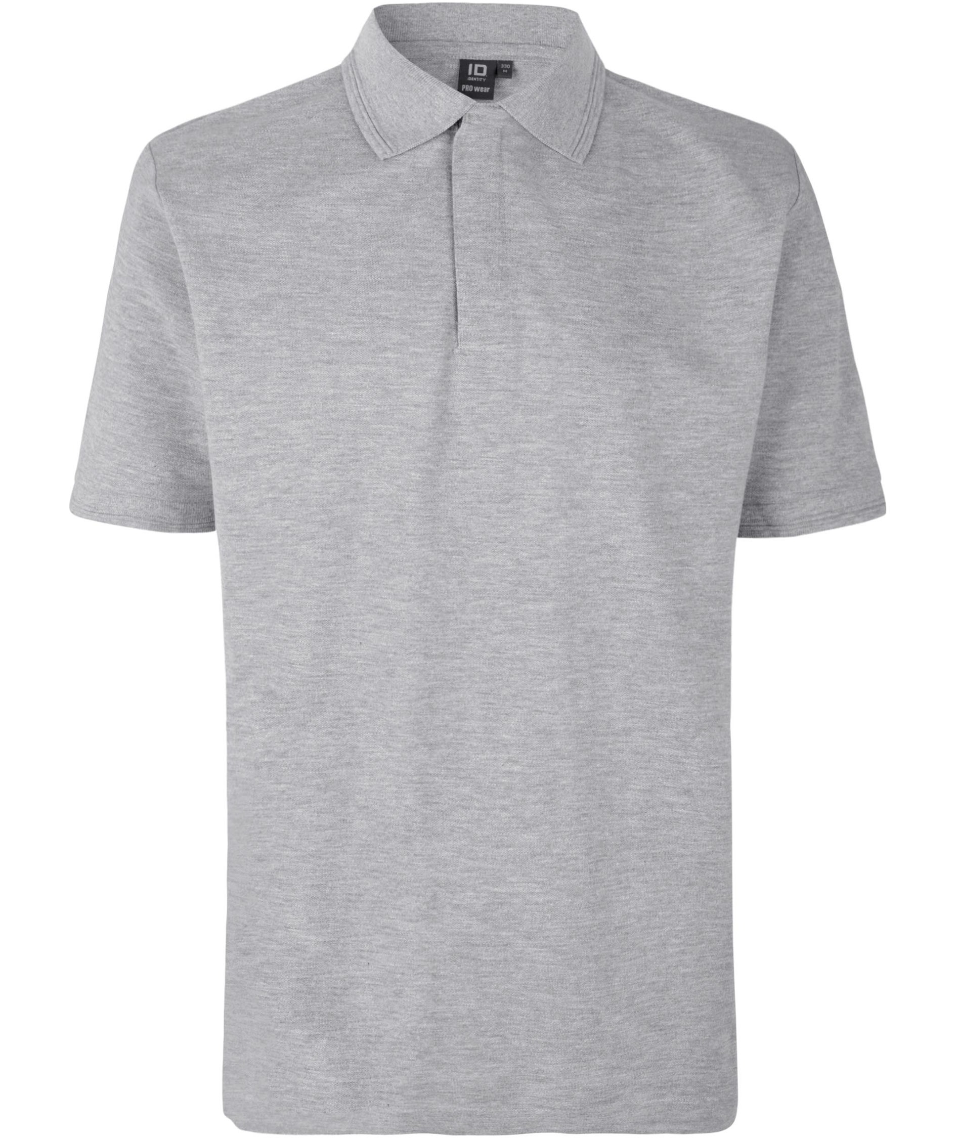 ID PRO Wear Pik&eacute;-tr&ouml;ja med tryckknappar, Gr&aring;melerad, Gr&aring;melerad, swatch