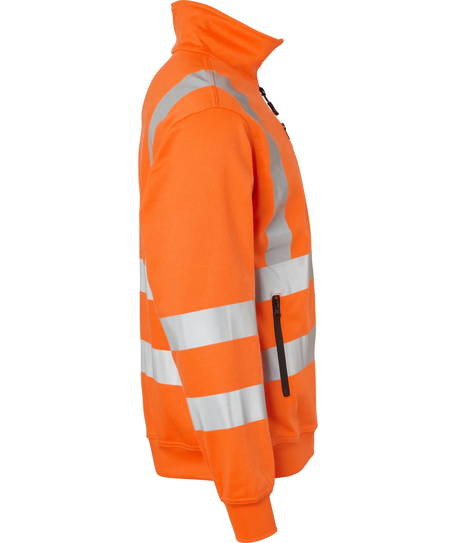 Top Swede Cardigan 170, Hi-vis Orange, large image number 2