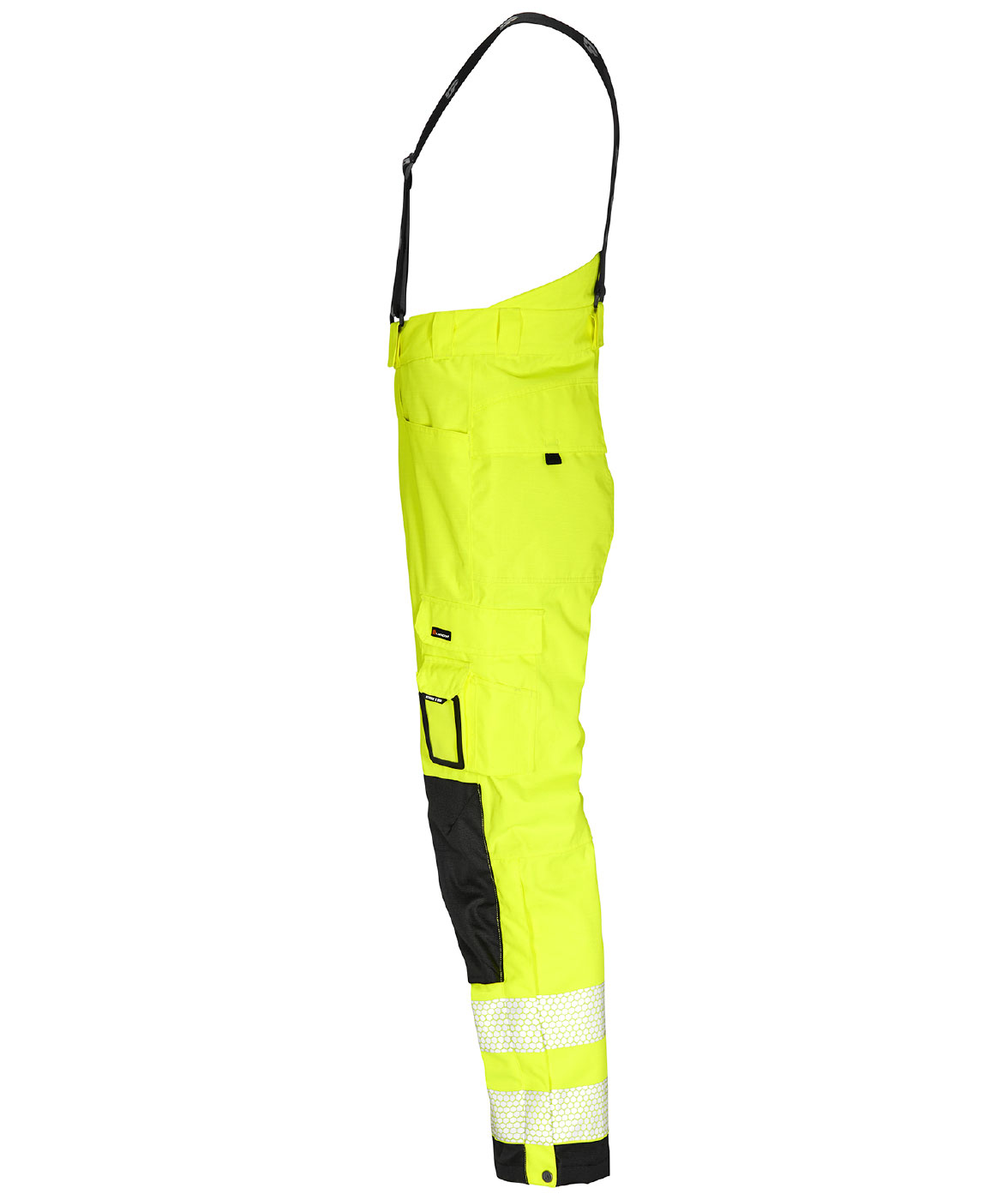 L.Brador&nbsp;winter trousers 189P, Hi-vis Yellow/Black, large image number 3