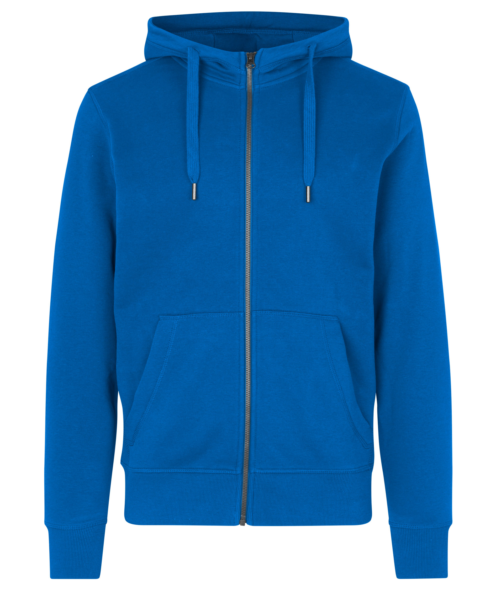 ID Core hoodie med dragkedja, Azure, Azure, swatch