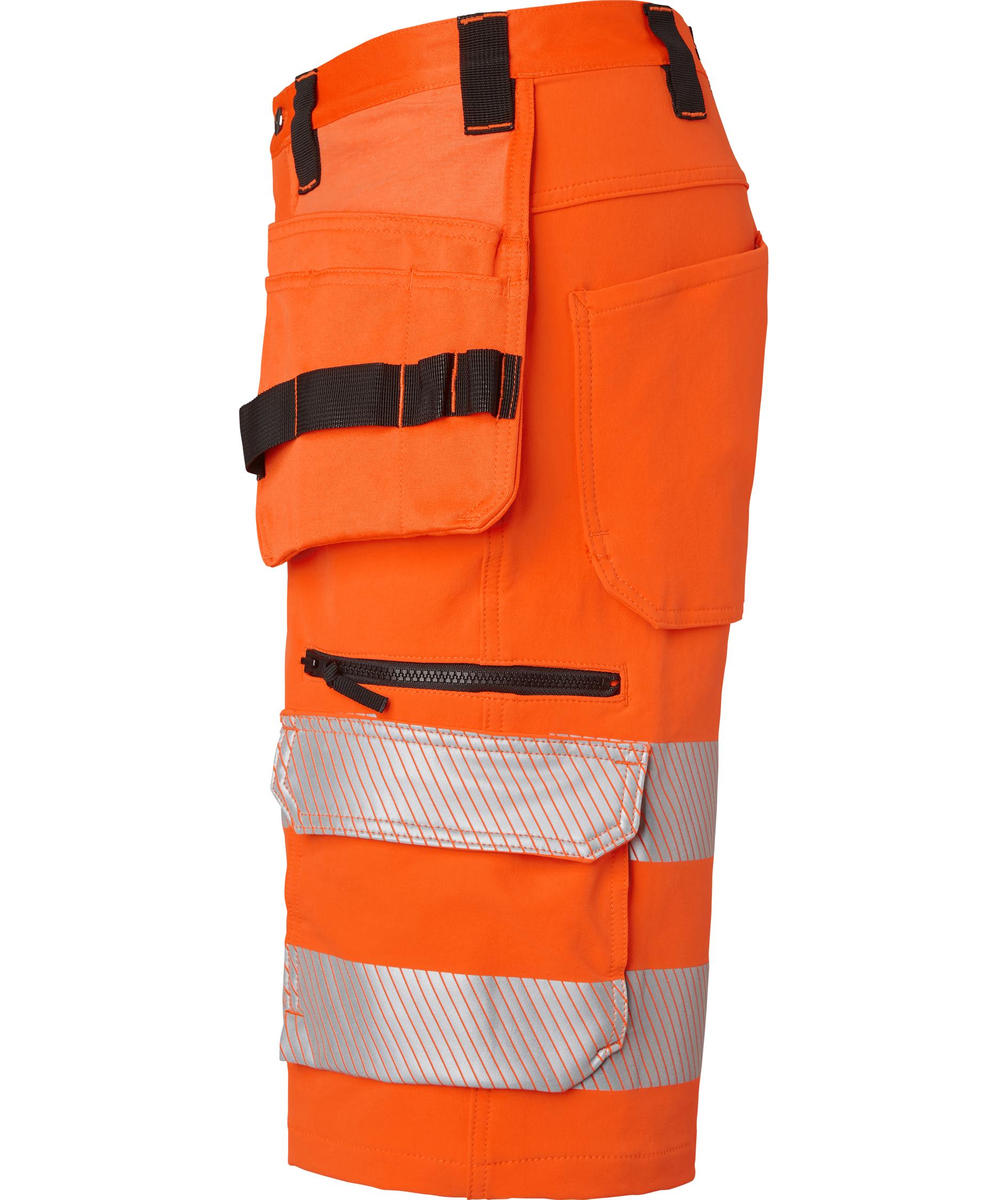 Top Swede hantverksshorts 315 full stretch, Varsel Orange, large image number 3