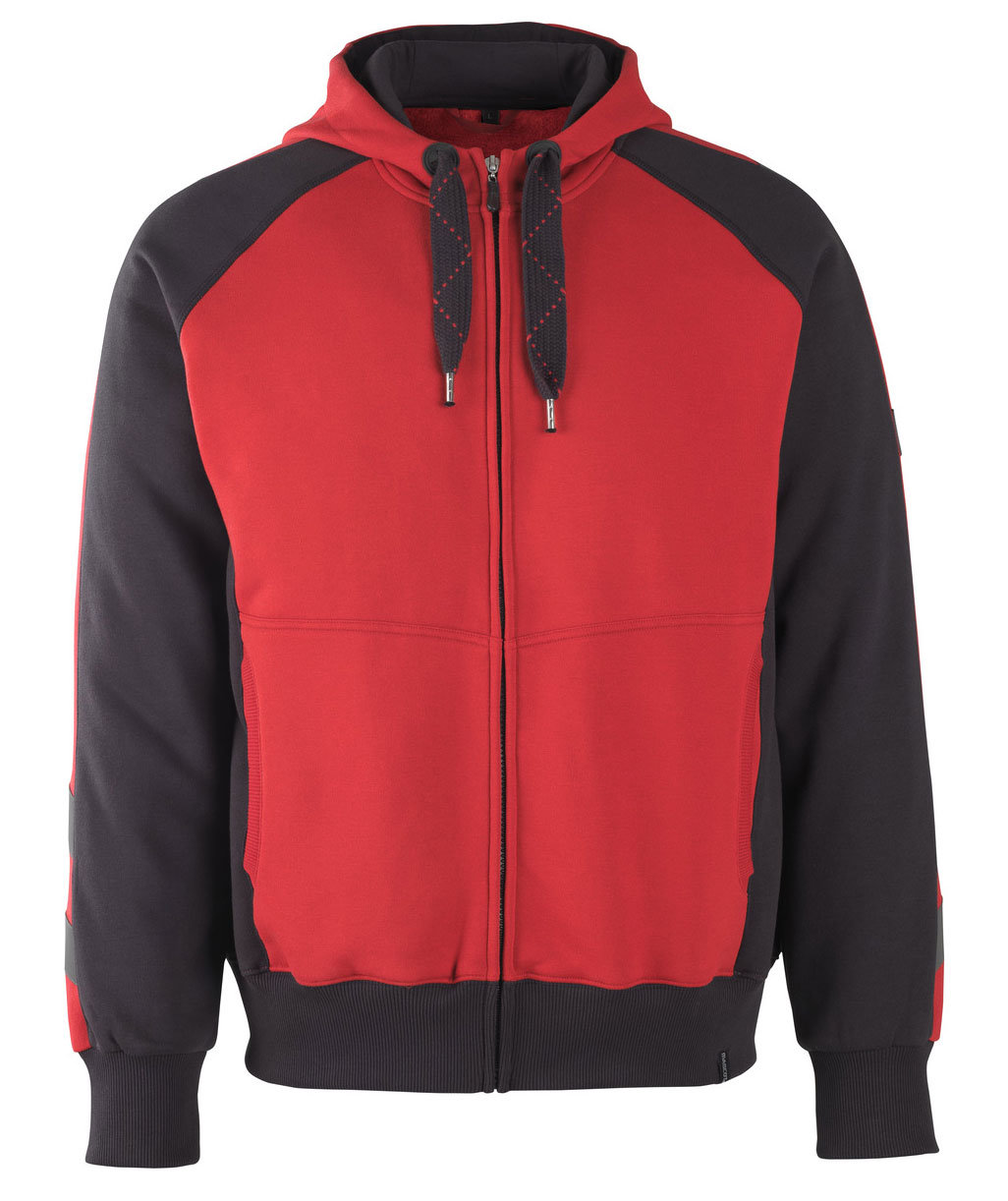 Mascot Wiesbaden hettegenser, R&oslash;d/Svart, R&oslash;d/Svart, swatch