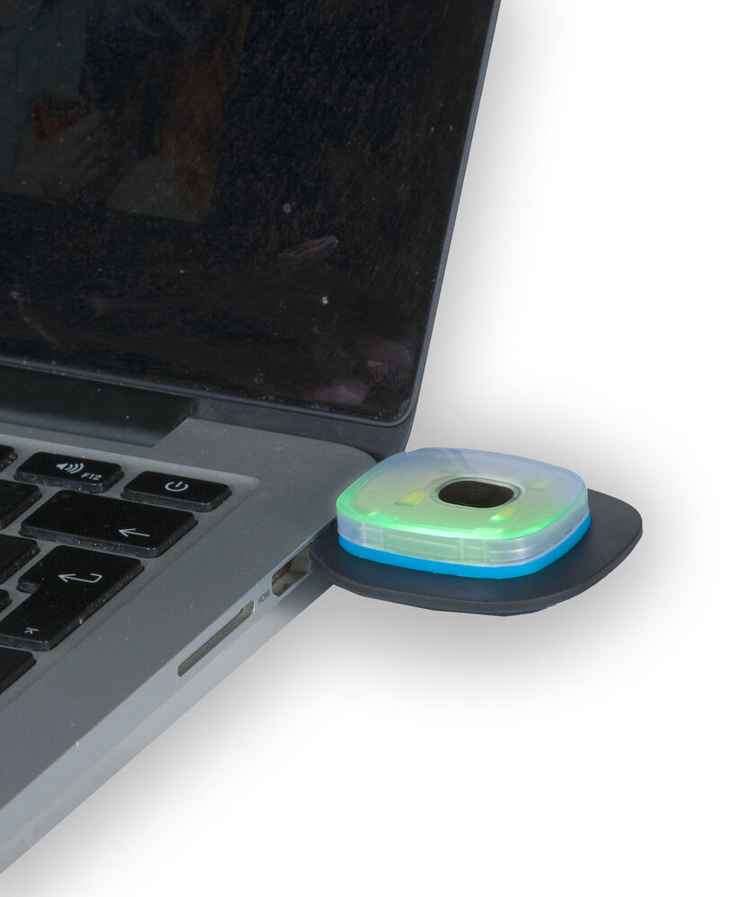 Portwest B033 strikhue med LED lys, Marine, Marine, large image number 2