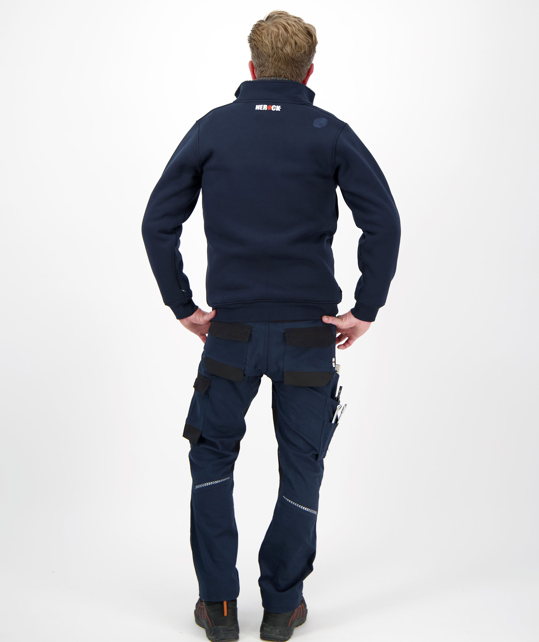 HEROCK Otar cardigan, Navy, large image number 3