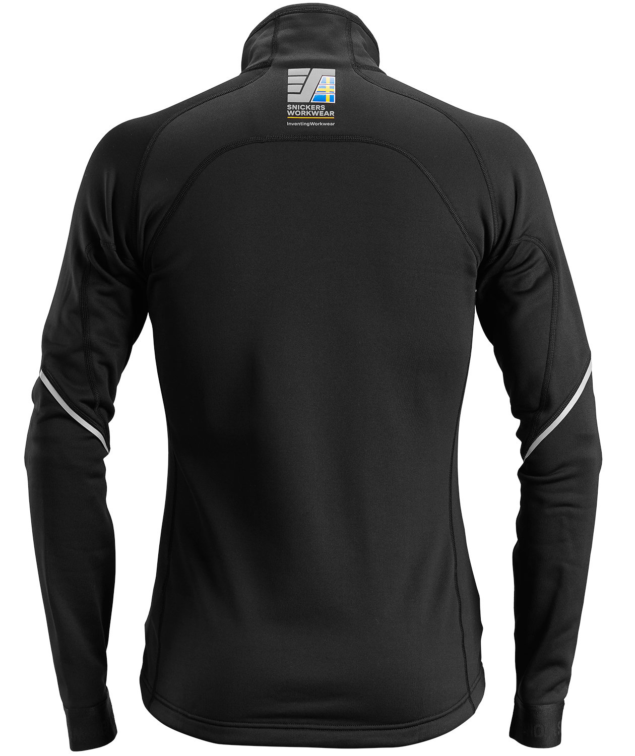 Snickers FlexiWork fleecejacka 8003, Svart, large image number 2