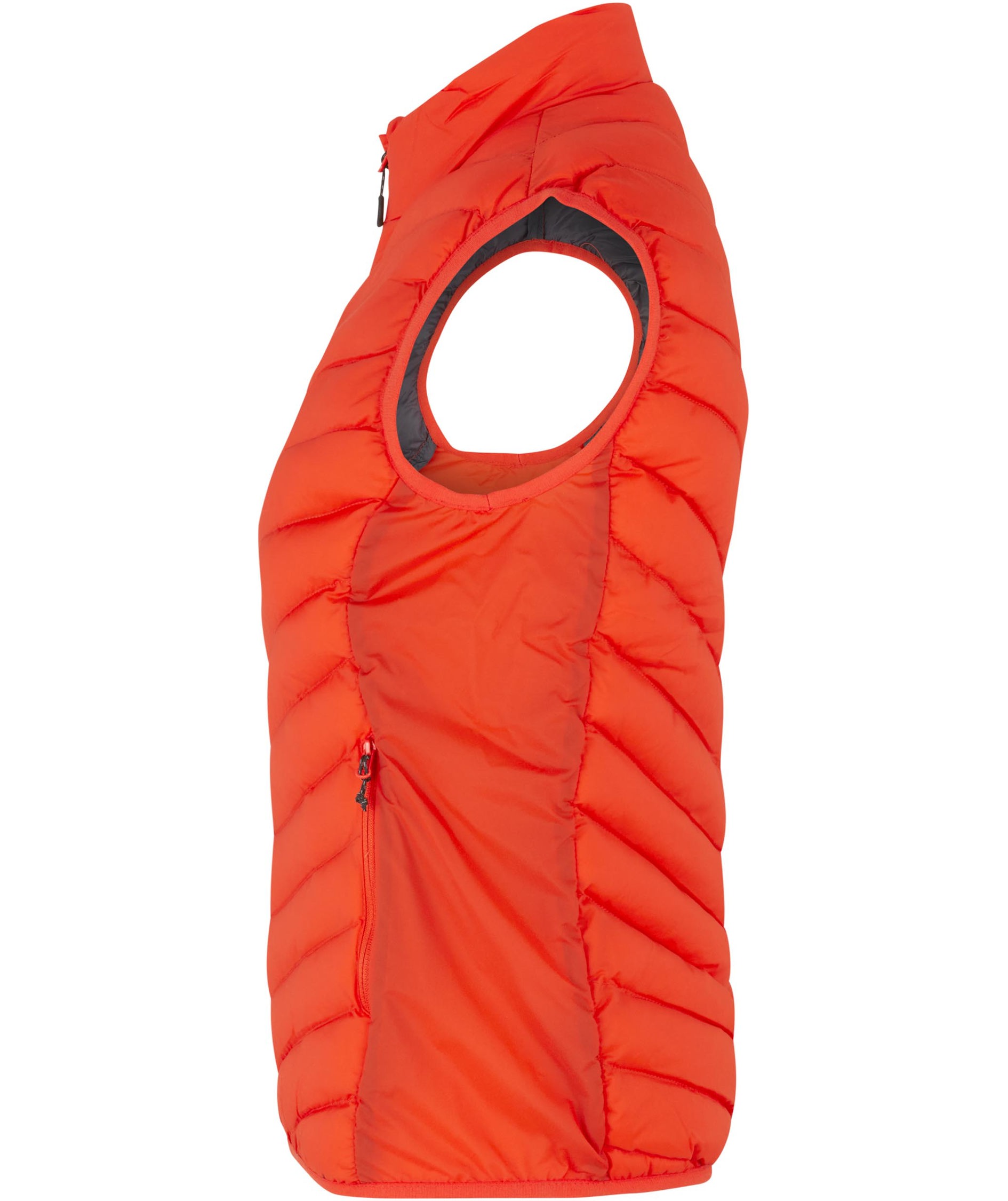 ID Stretch vattert damevest, Oransje, large image number 2