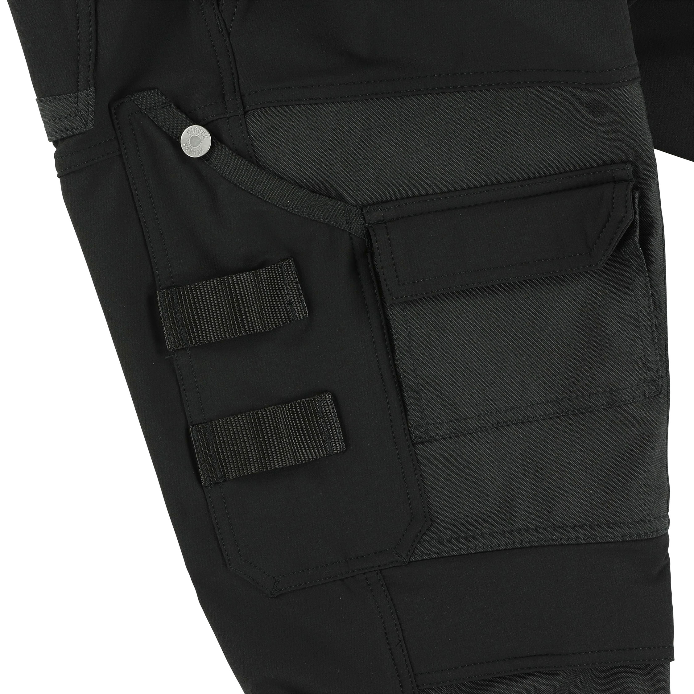 HEROCK Faro work trousers full stretch, Black, large image number 6