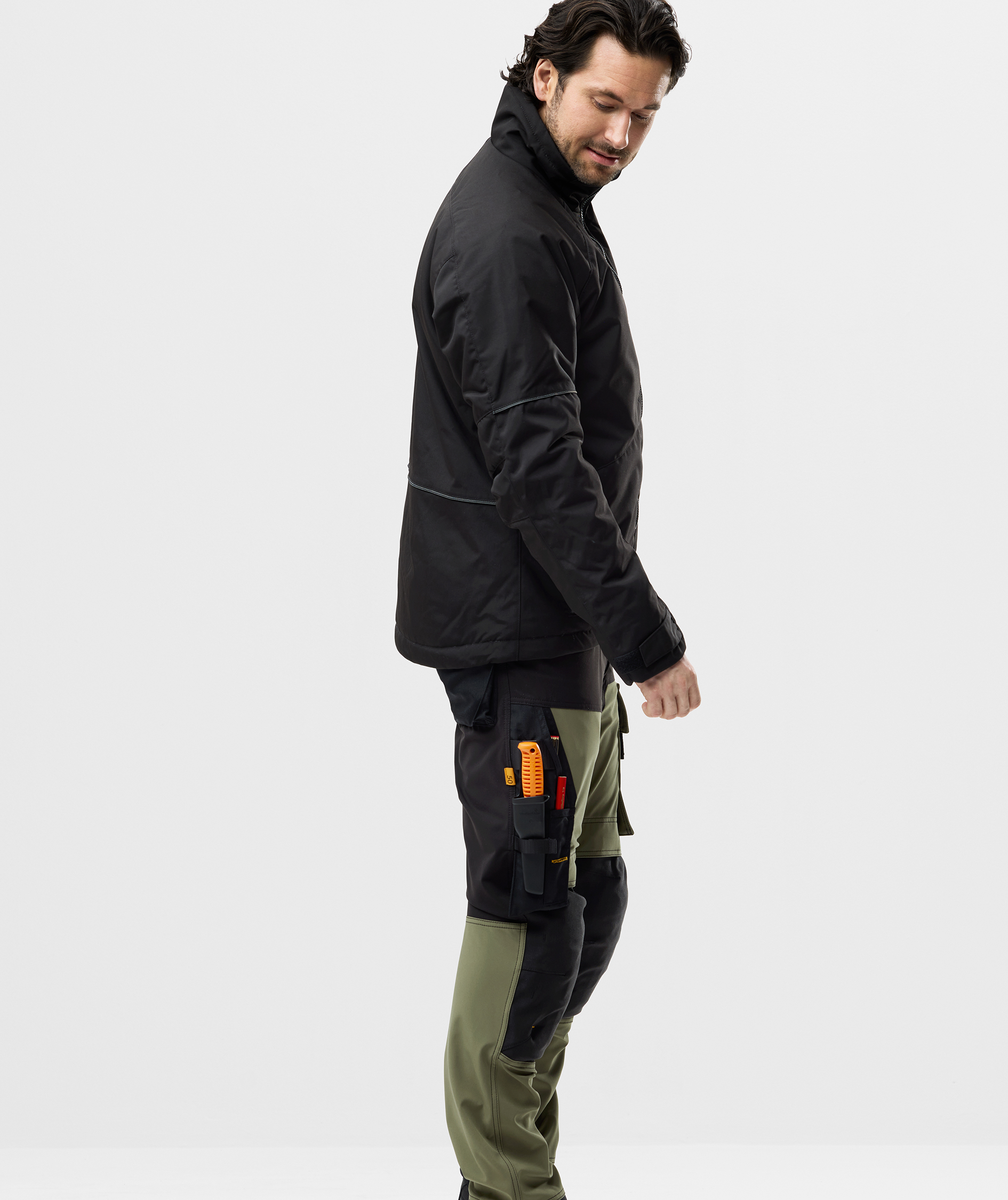 Snickers AllroundWork vinterjakke 1158, Black, large image number 5