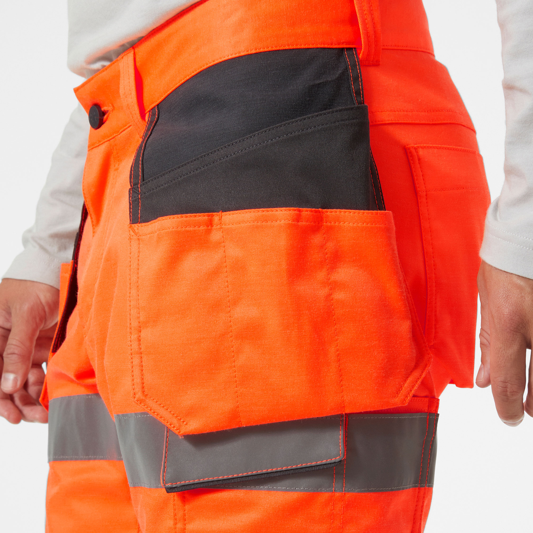 Helly Hansen UC-ME hantverksshorts, Varsel Orange/Ebony, large image number 5