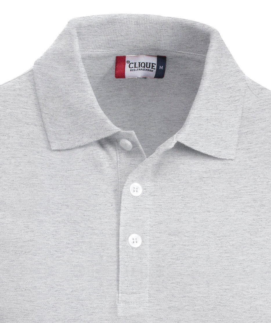 Clique Classic Lincoln polo t-shirt, Askegr&aring;