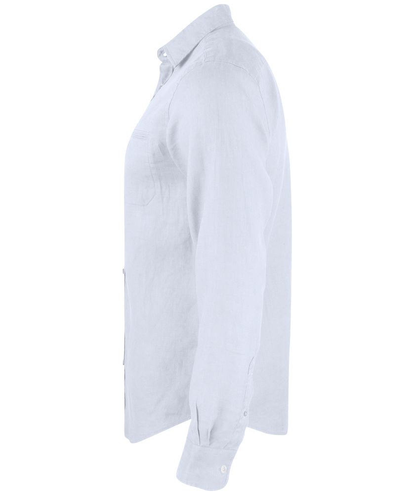 Cutter & Buck Summerland Modern fit linen shirt, White, large image number 3