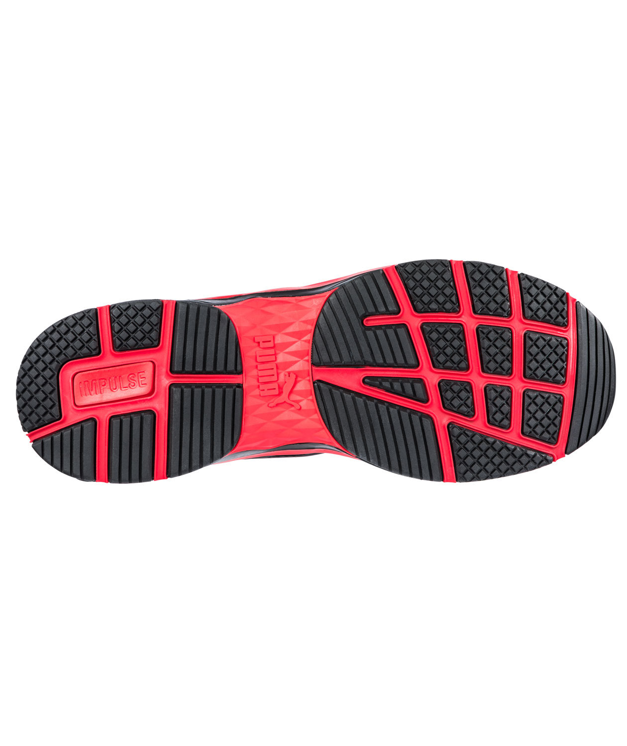 Puma Fuse Motion Red Low 2.0 safety shoes S1P, Black/Red, large image number 5