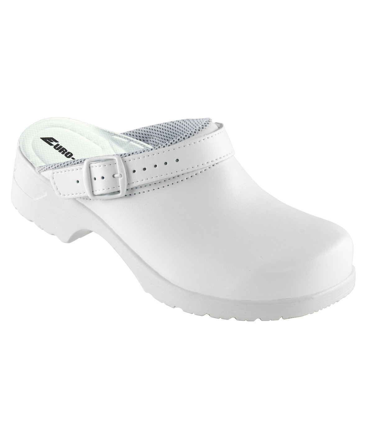 Euro-Dan Flex tr&auml;skor med h&auml;lrem, Vit