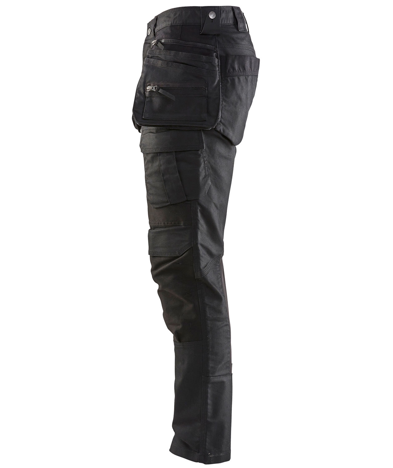 Bl&aring;kl&auml;der Handwerkerhose X1900, Schwarz/Schwarz, large image number 3