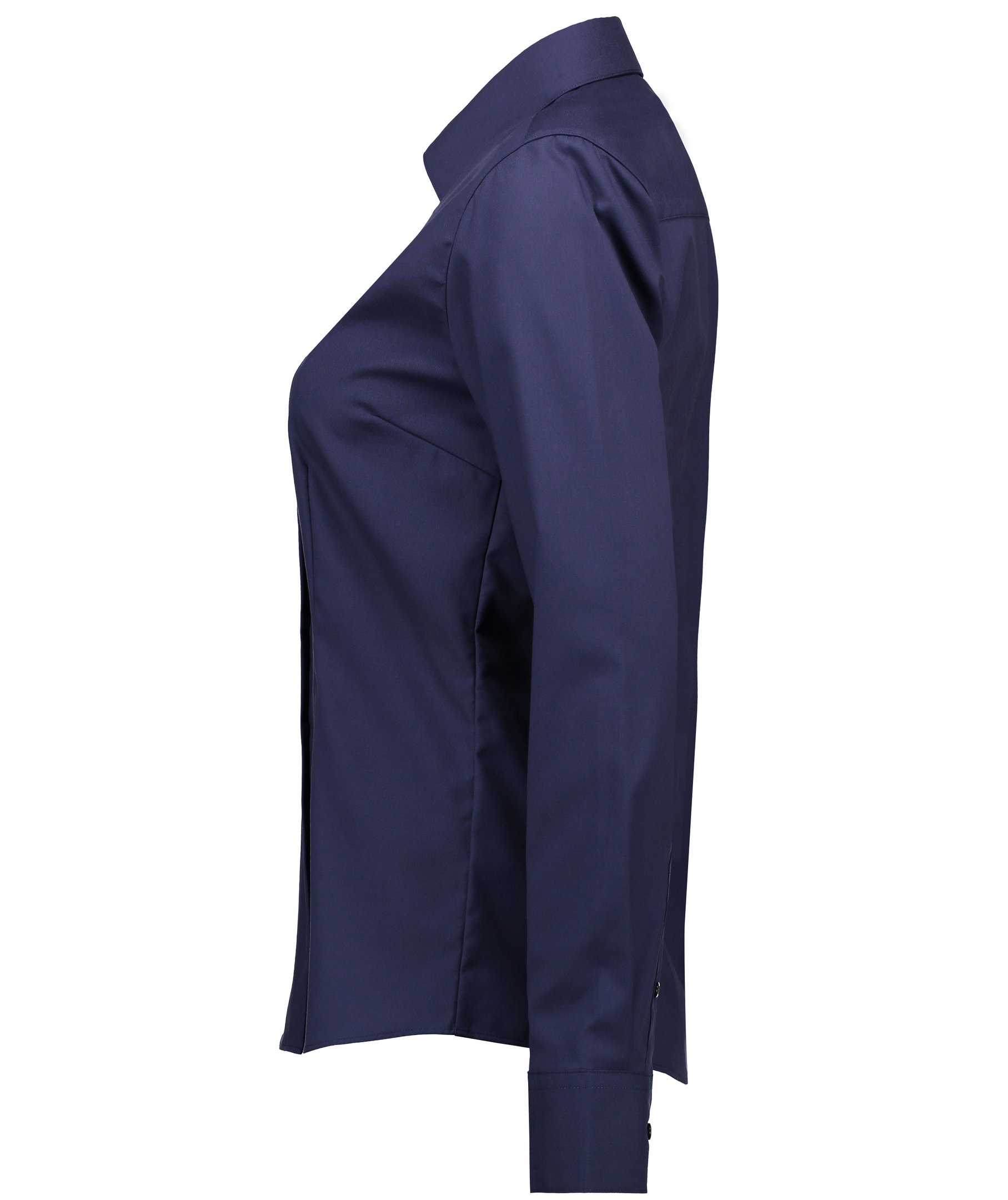 Seven Seas Fine Twill Modern fit skjorta dam, Navy, large image number 4