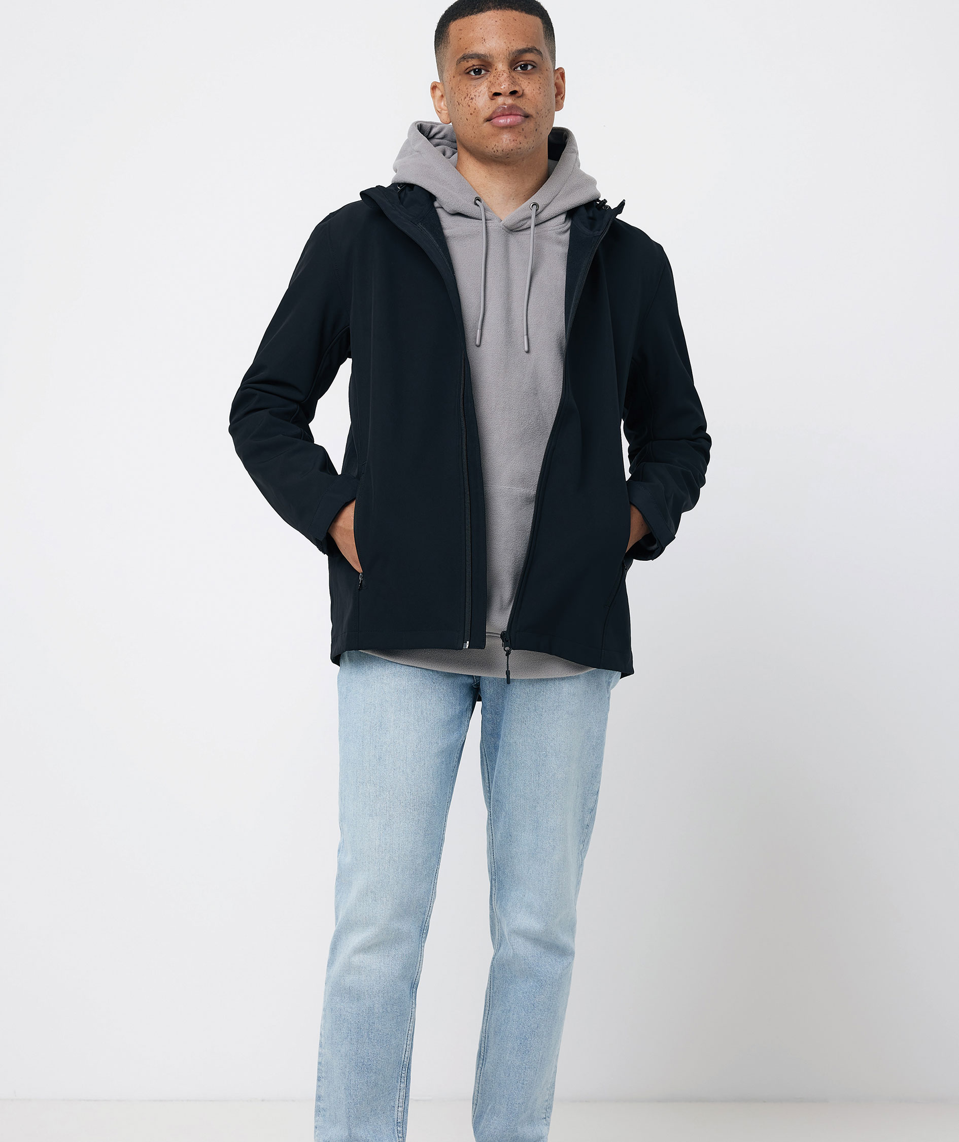 Iqoniq Makalu softshell jacket, Black, large image number 10