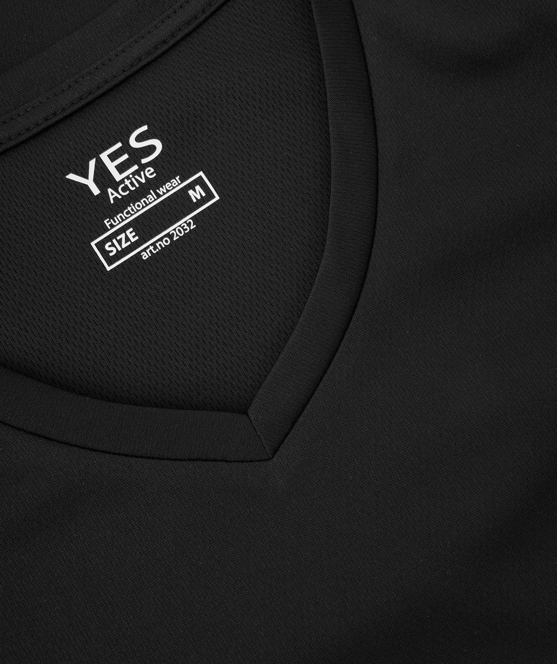 ID Yes Active dame T-skjorte, Svart, large image number 3