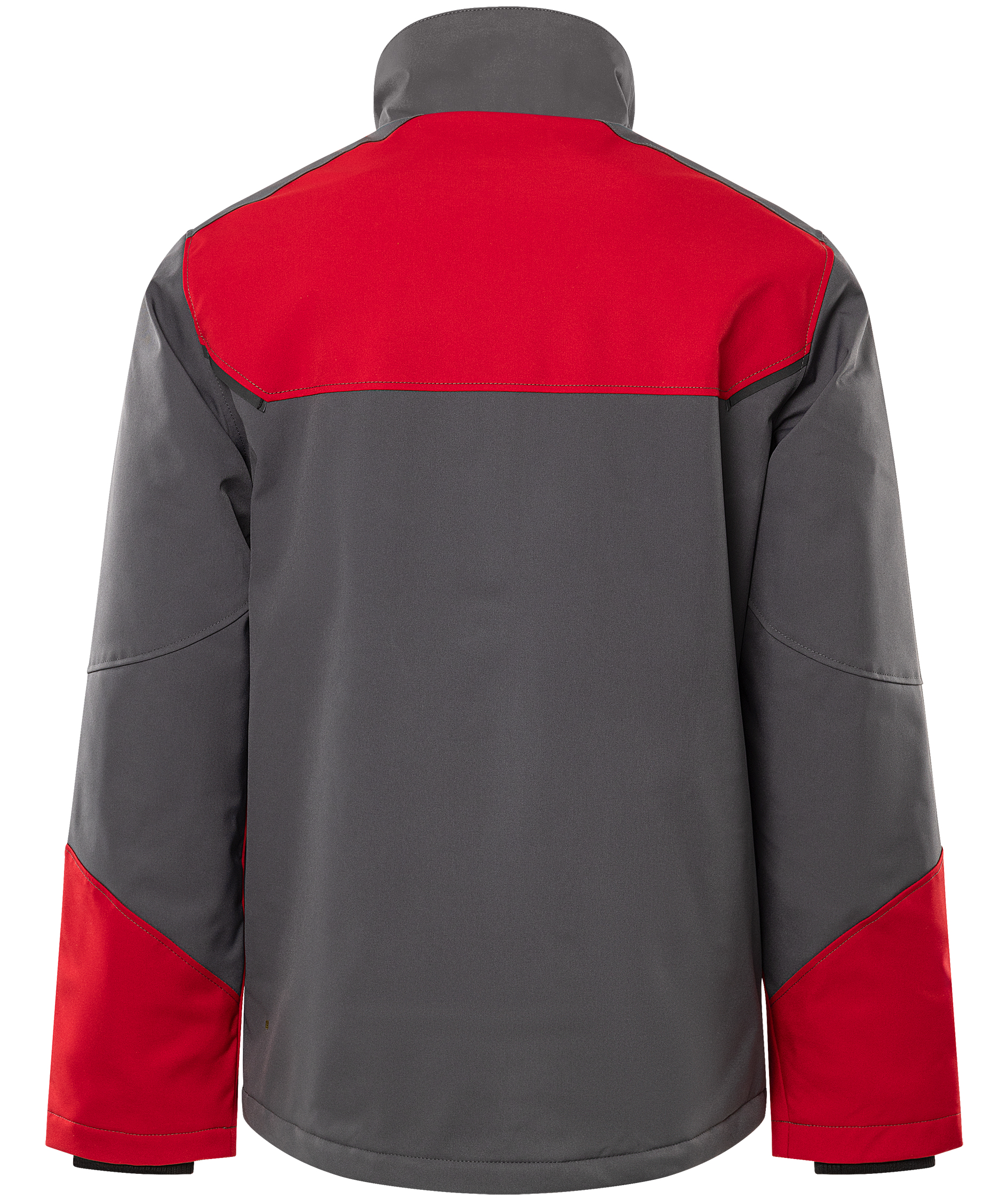 Fristads Softshell Winterjacke 4931 GSW full stretch, Grau/Rot, large image number 2
