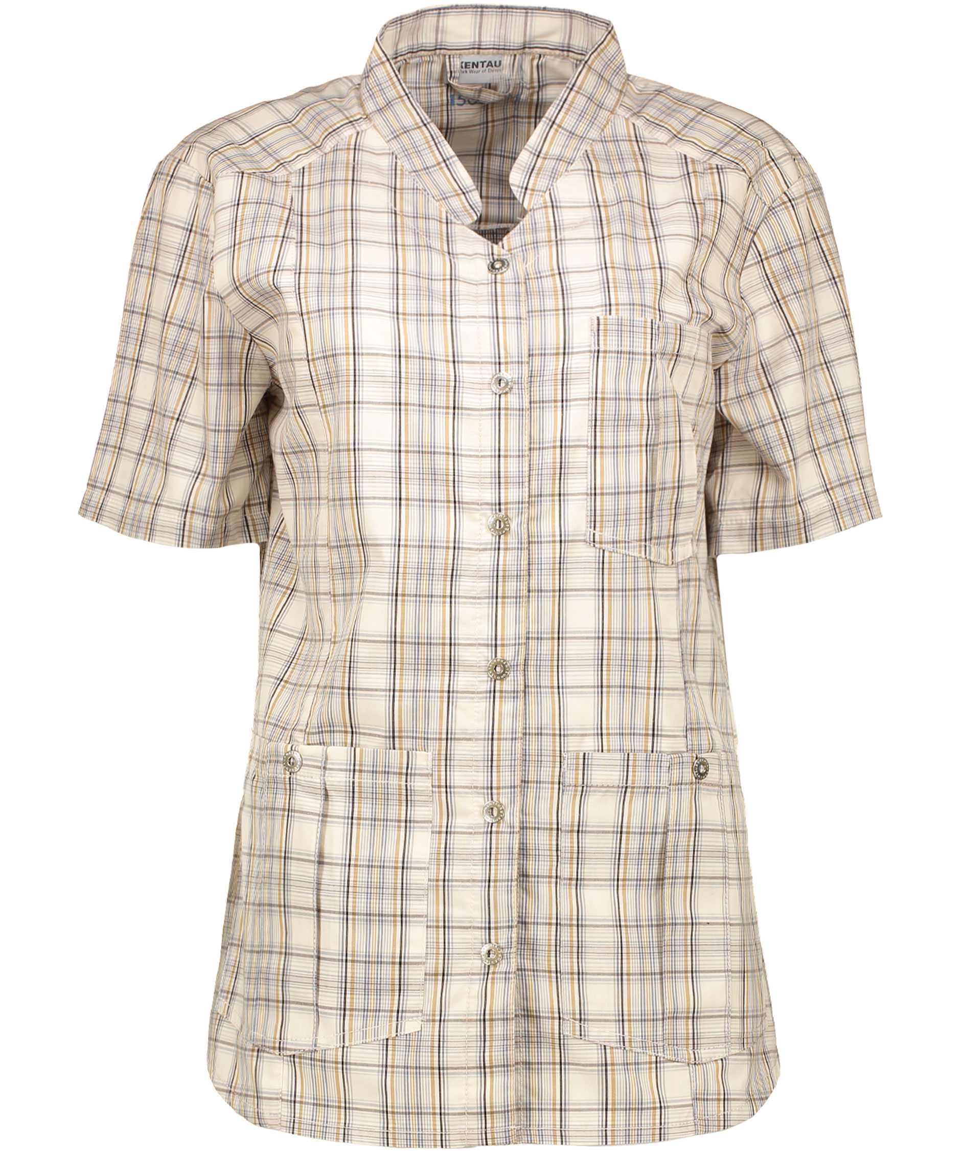 Brown/Beige/Black Checkered