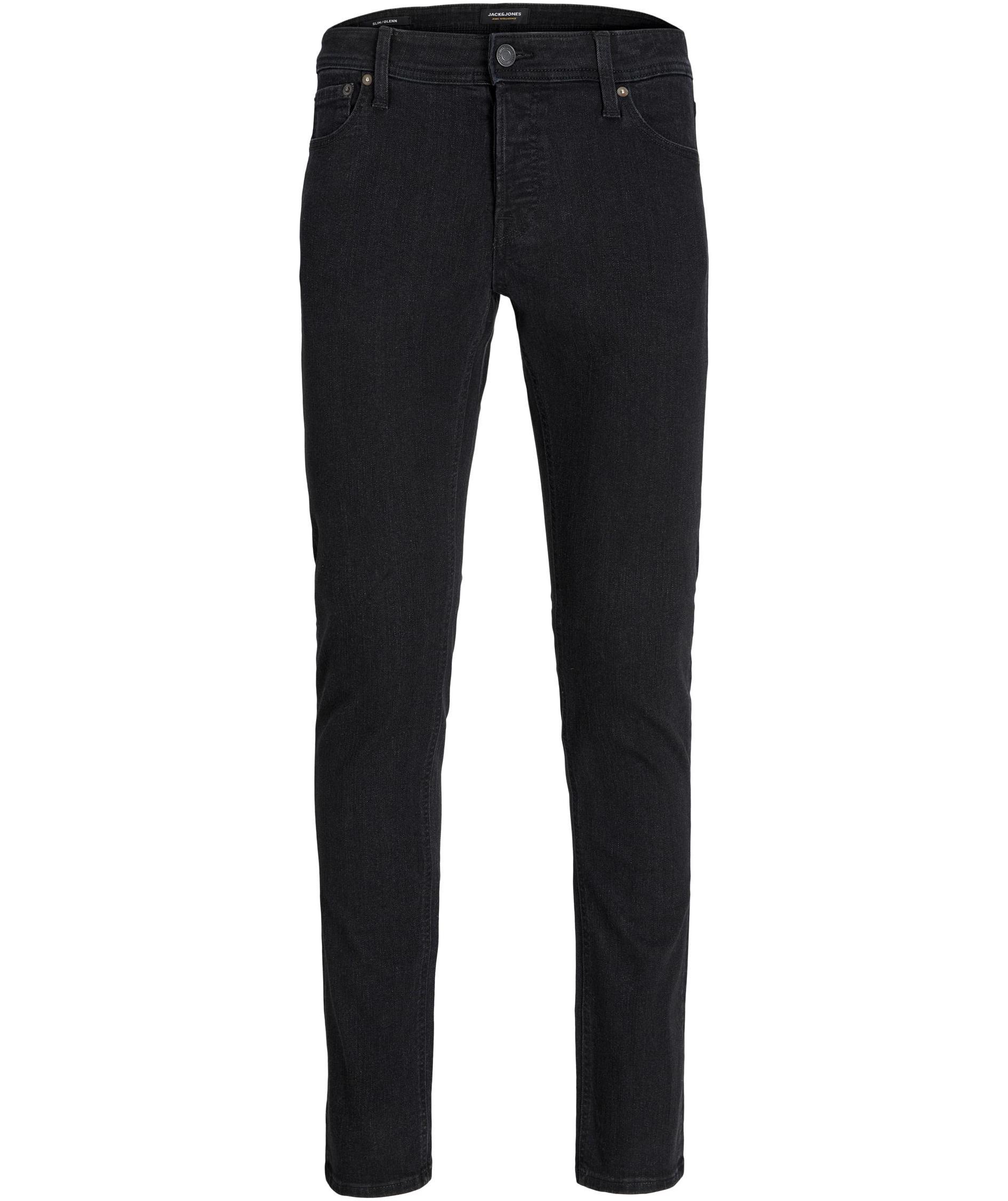 Jack & Jones JJIGLENN SQ 356 Jeans, Black Denim