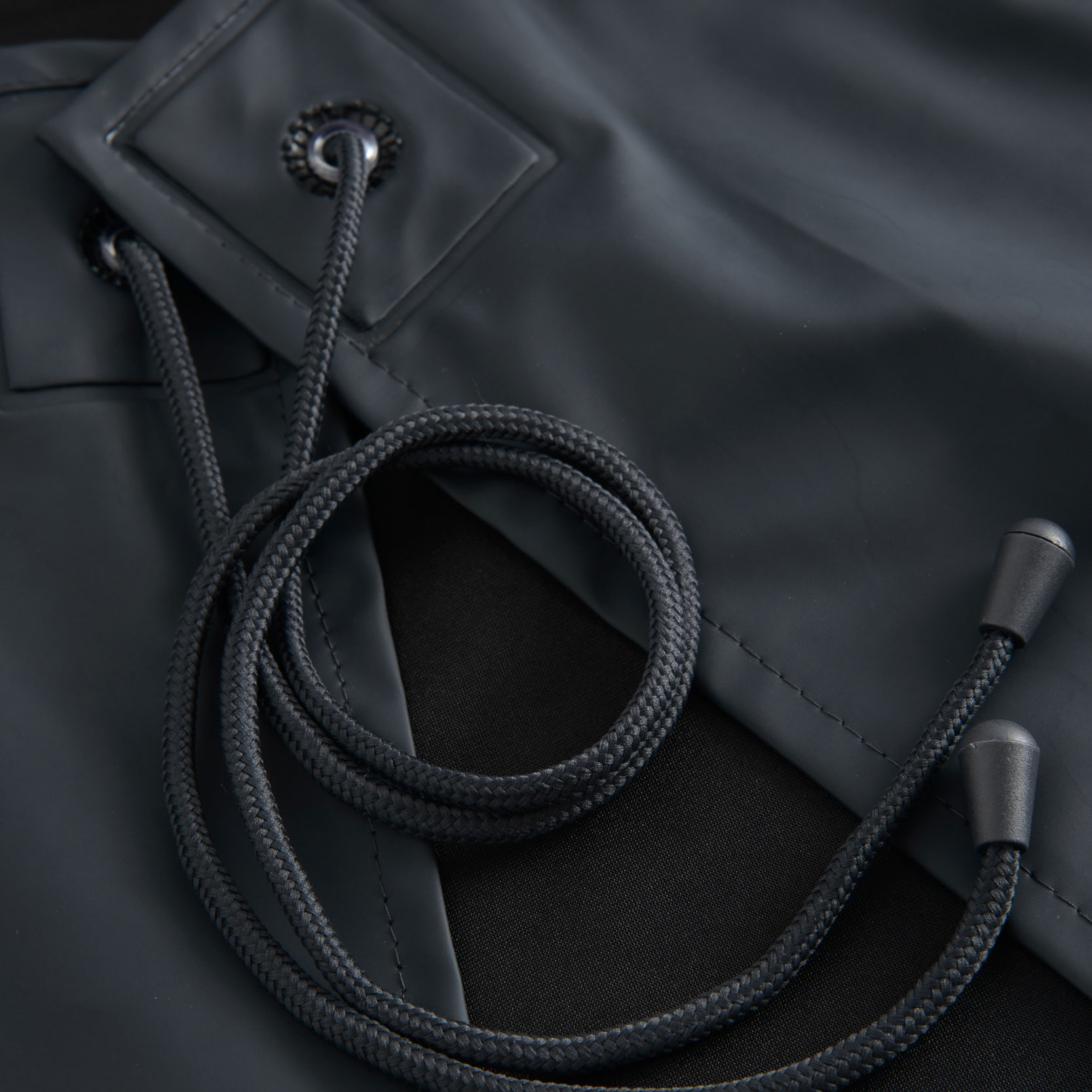 Lyngs&oslash;e Latzsch&uuml;rze PU/PVC, Marine, Marine, large image number 2