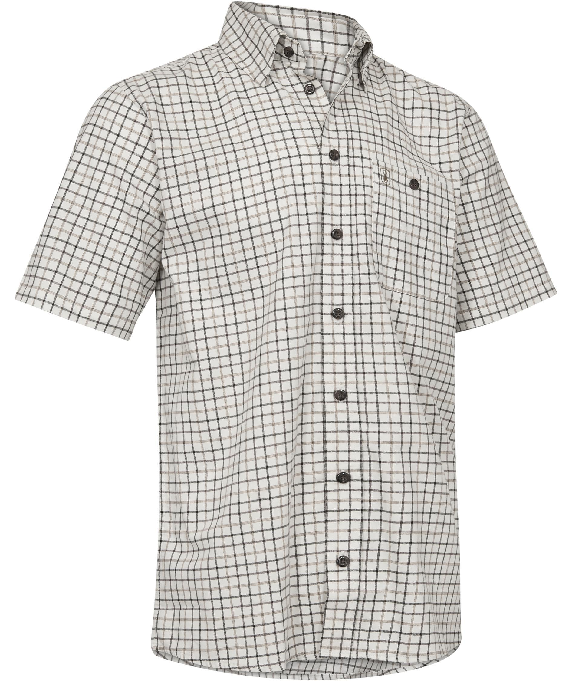 Deerhunter Gavin kortermet skjorte, Beige Check