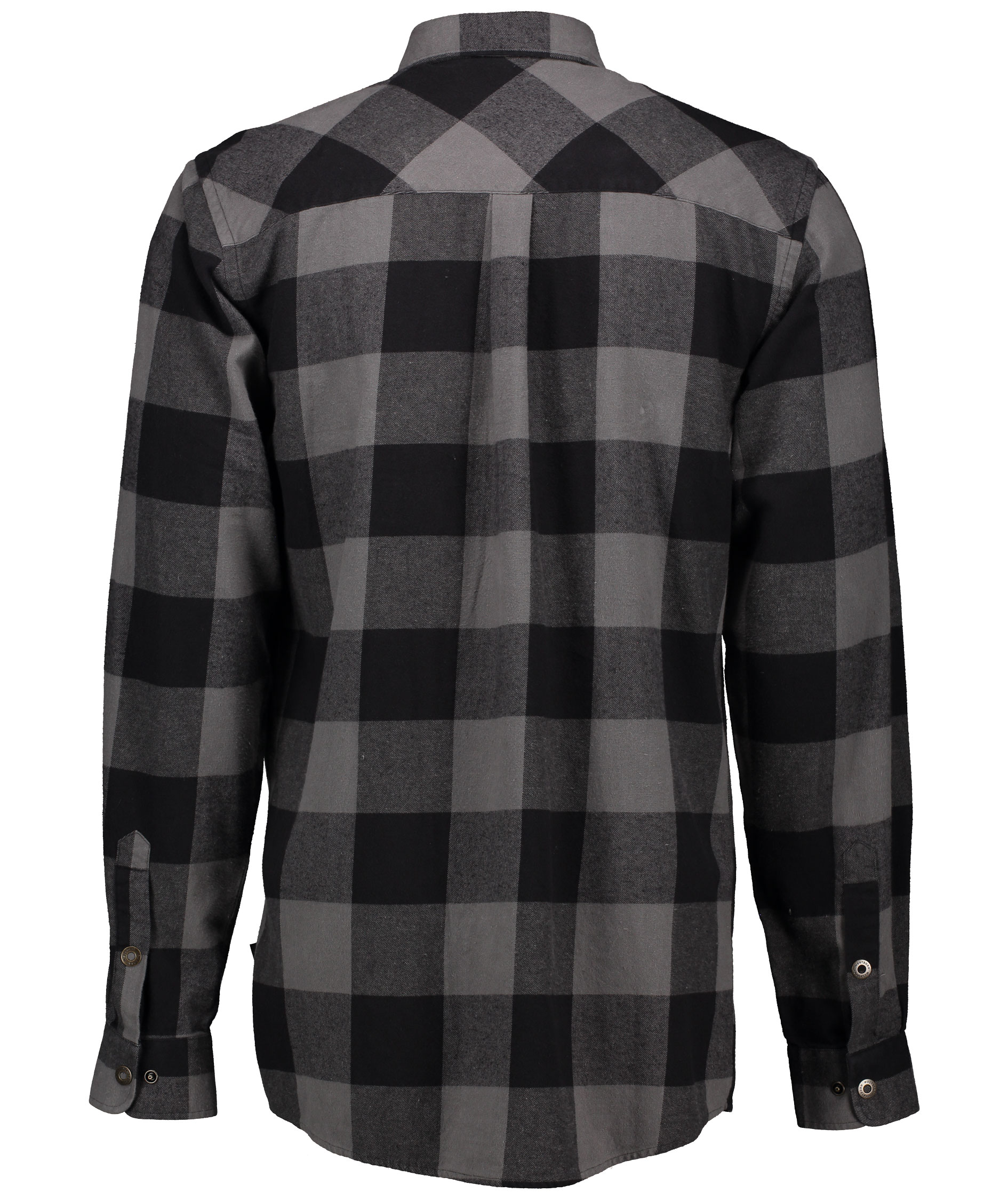 Westborn casual flanellskjorta, Dark Grey/Black, large image number 4