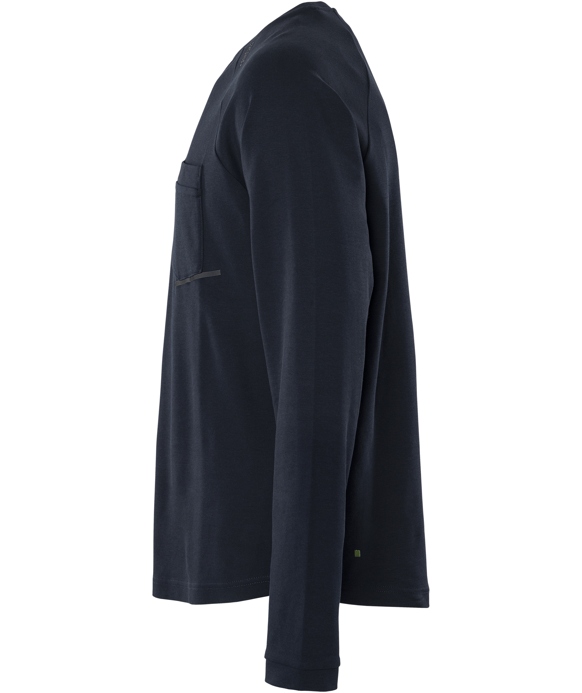 Fristads l&aring;ng&auml;rmad T-shirt 7821 GHT, M&ouml;rk Marinbl&aring;, large image number 4