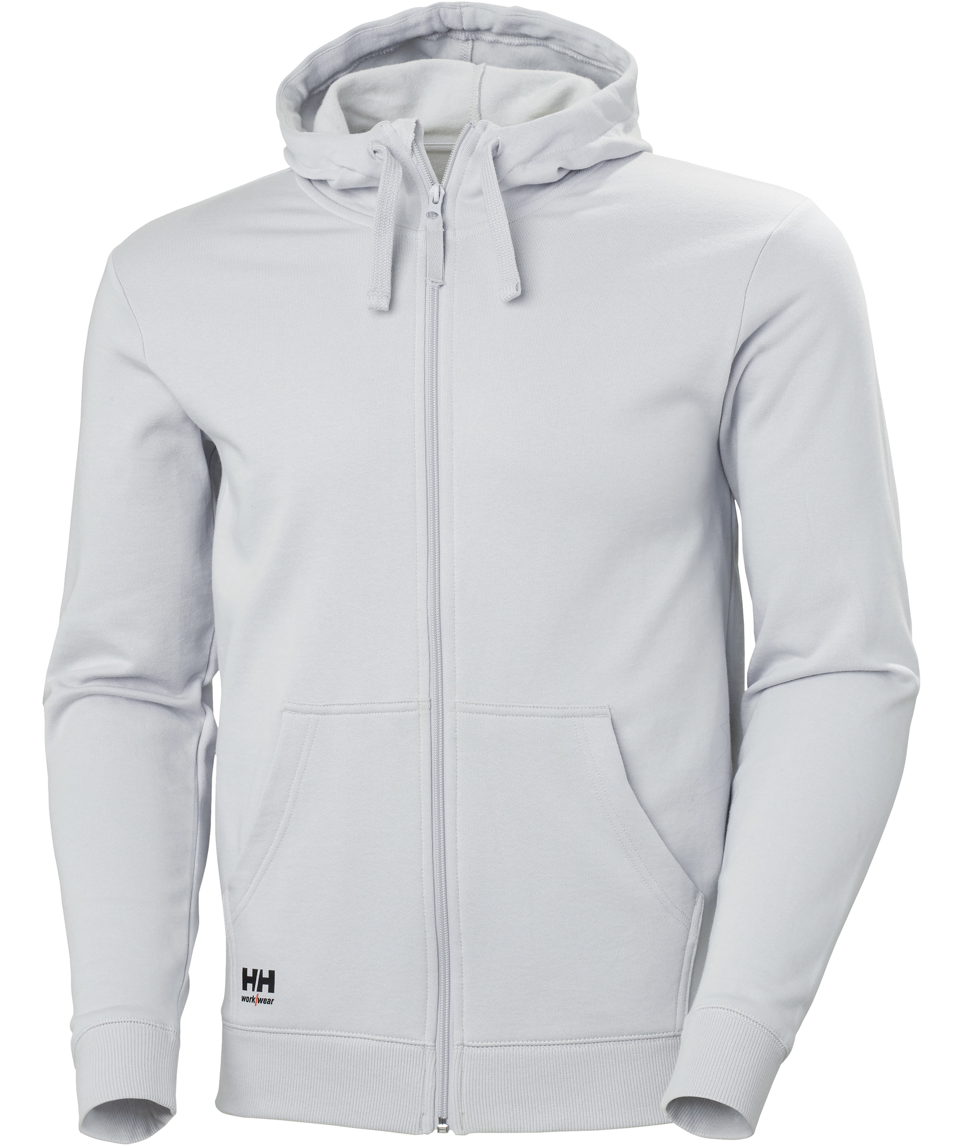 Helly Hansen Classic hoodie med dragkedja, Grey fog, Grey fog, swatch