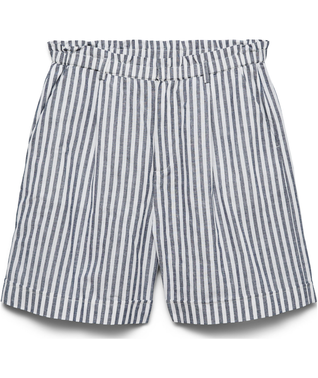 Vero Moda VMSELMA dameshorts, Navy Blazer/Snow White Stripes