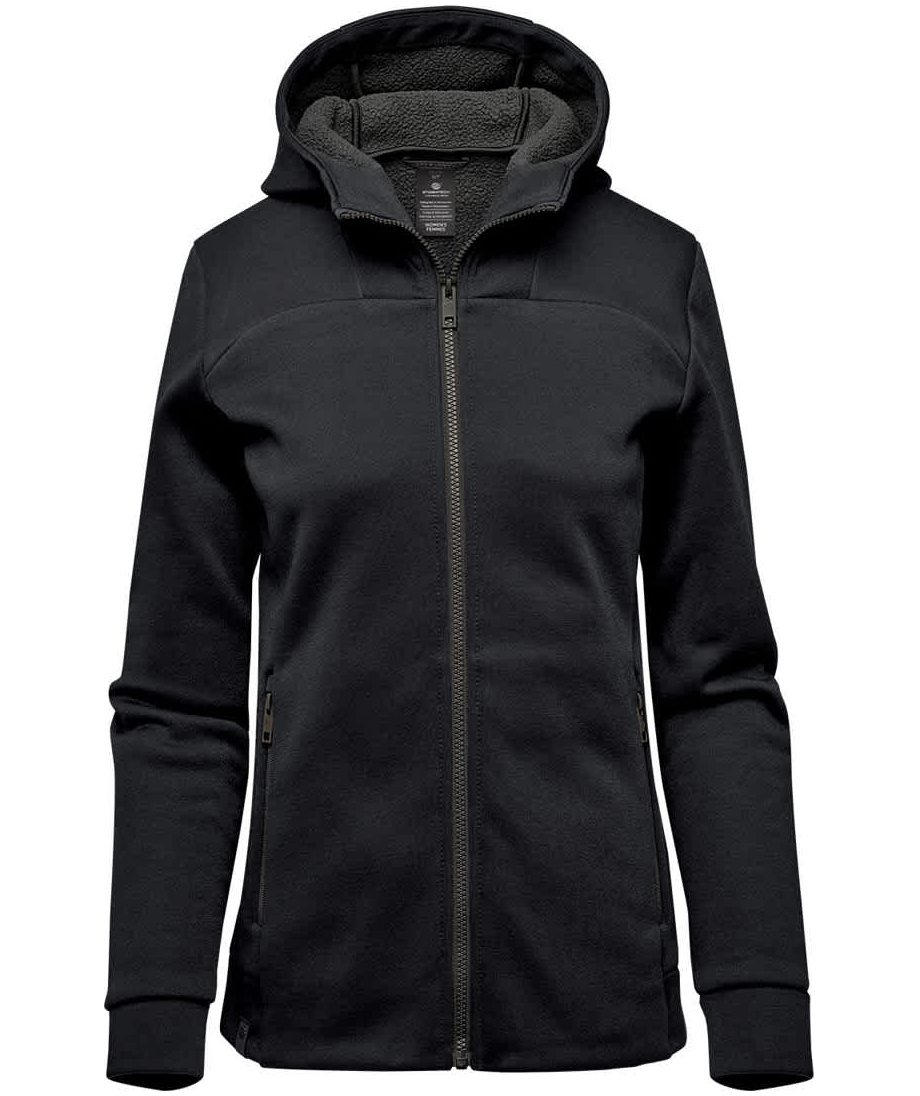 Stormtech Antares women's hoodie with zipper, Black, large image number 4