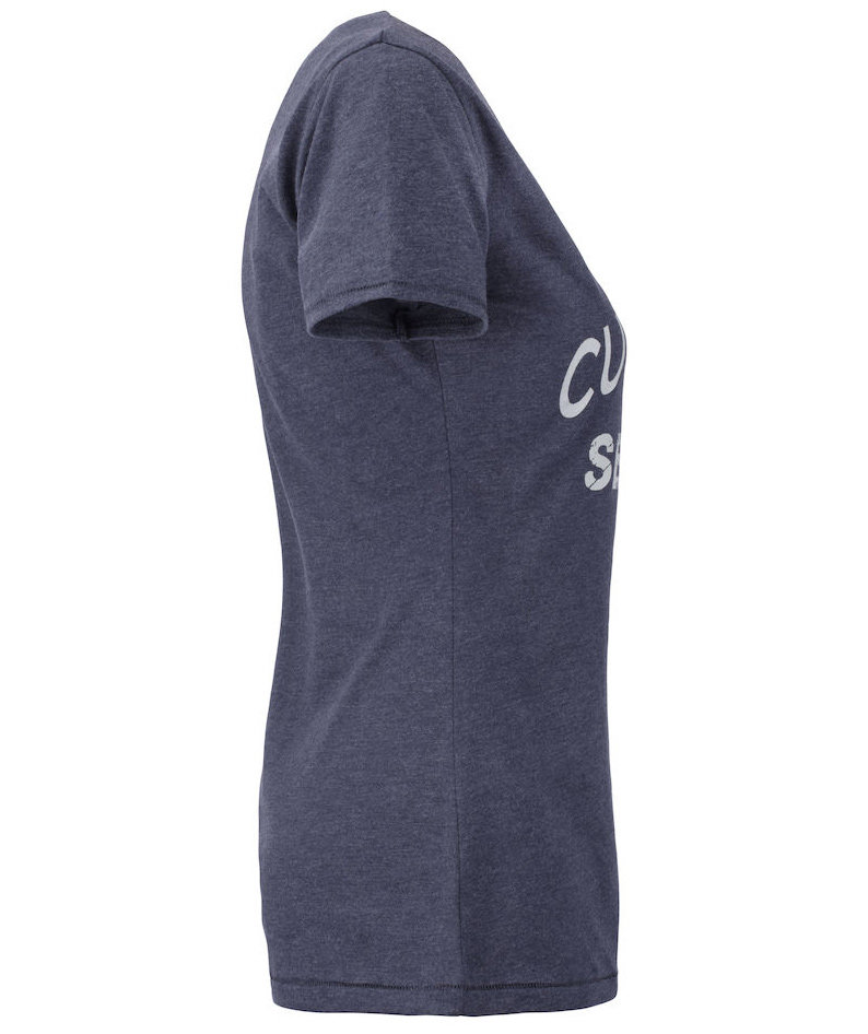 Cutter & Buck Pacific City Damen T-Shirt, Denim Melange, large image number 2