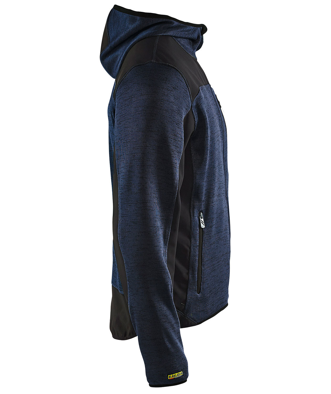 Bl&aring;kl&auml;der stickad softshelljacka X4930, Dark Marin/Svart, large image number 3