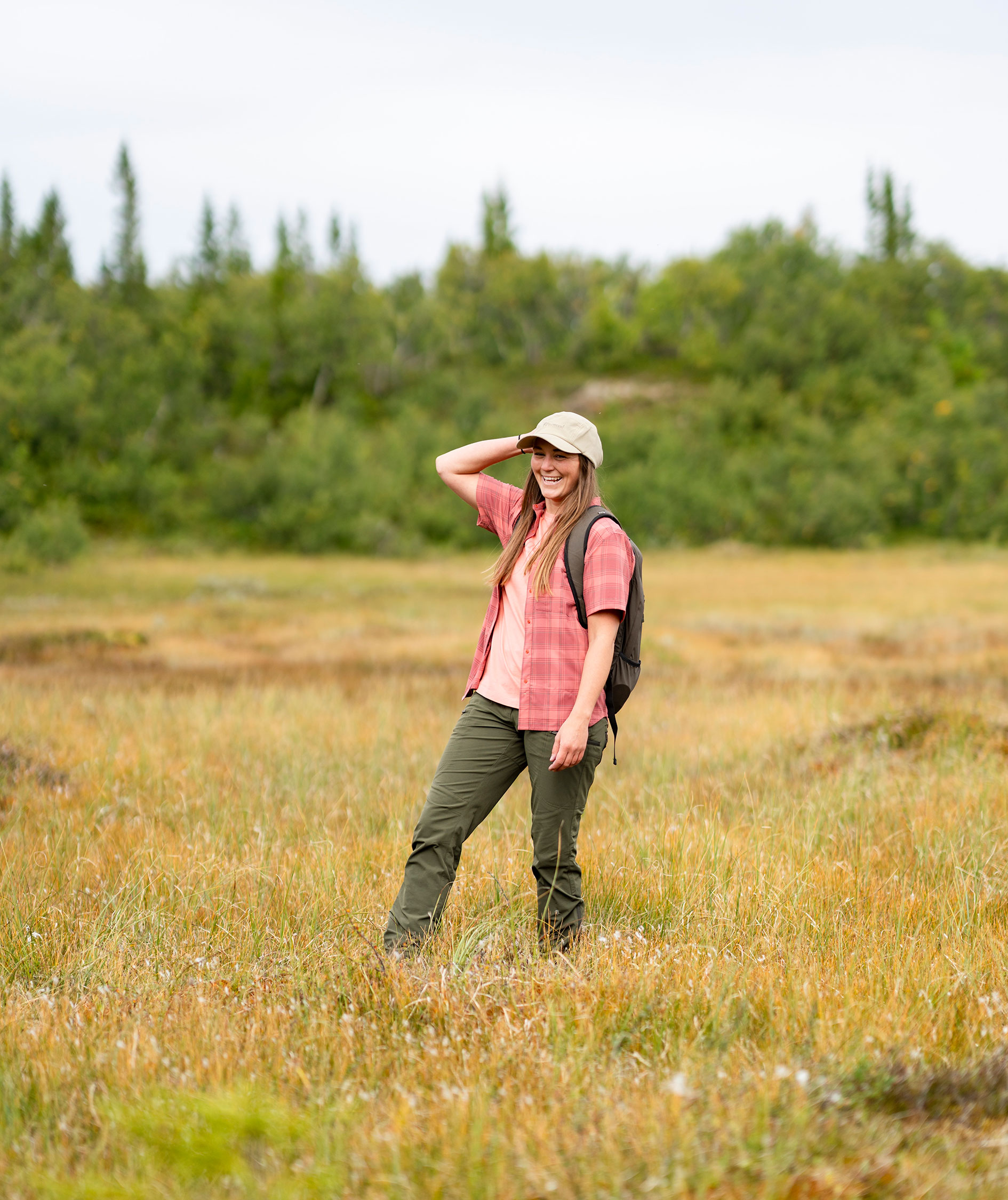 Pinewood&nbsp;Abisko Light damebukser, Mossgreen/Mossgreen, large image number 9