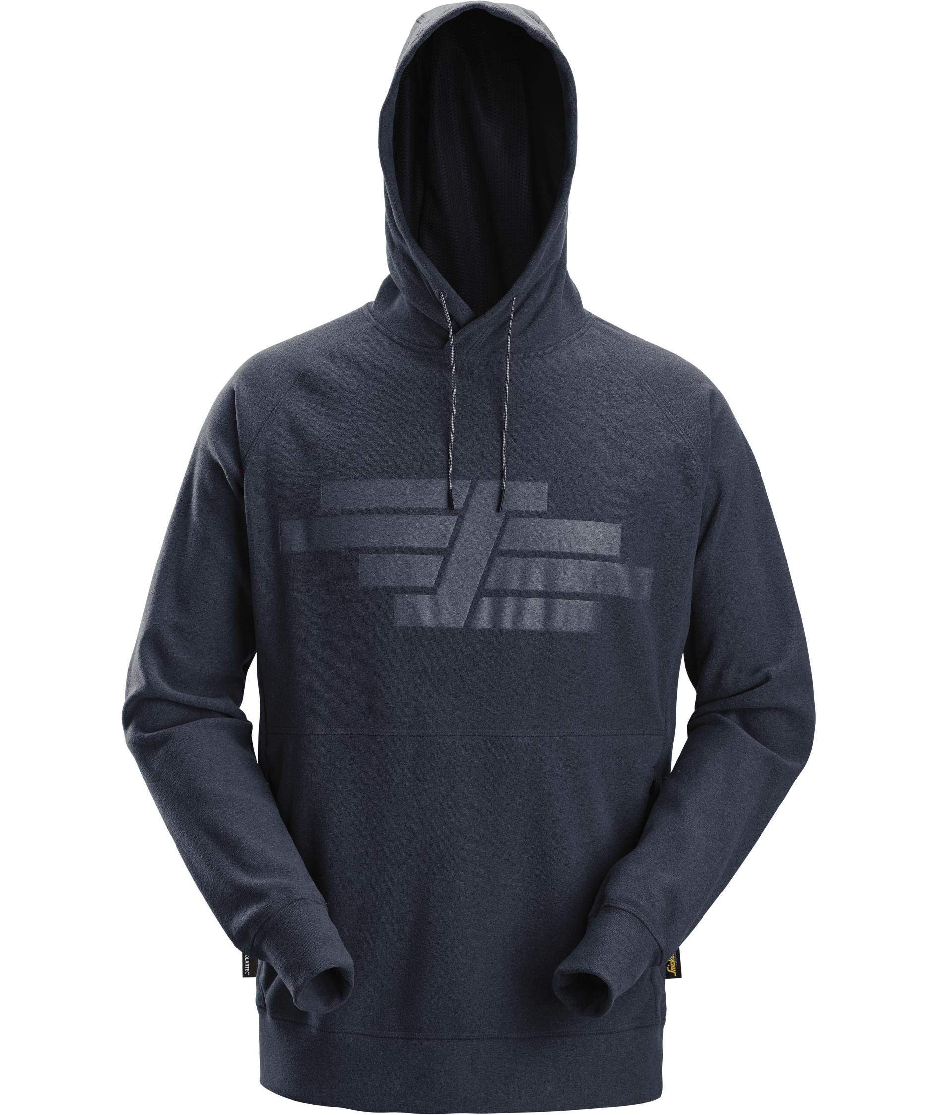 Snickers AllroundWork Polartec&reg; frott&eacute; hettegenser 8075, Dark Navy Melange, Dark Navy Melange, swatch