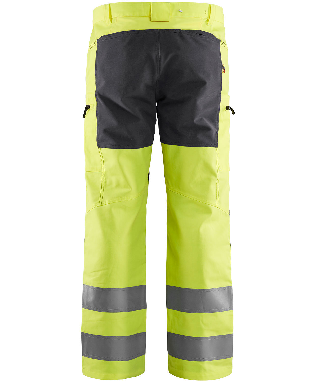 Bl&aring;kl&auml;der arbeidsbukse, Hi-Vis Gul/Gr&aring;, large image number 1
