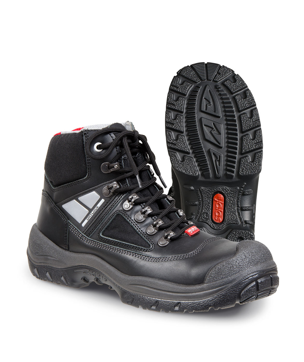 Jalas 3318 Drylock skyddsk&auml;ngor S3, Svart