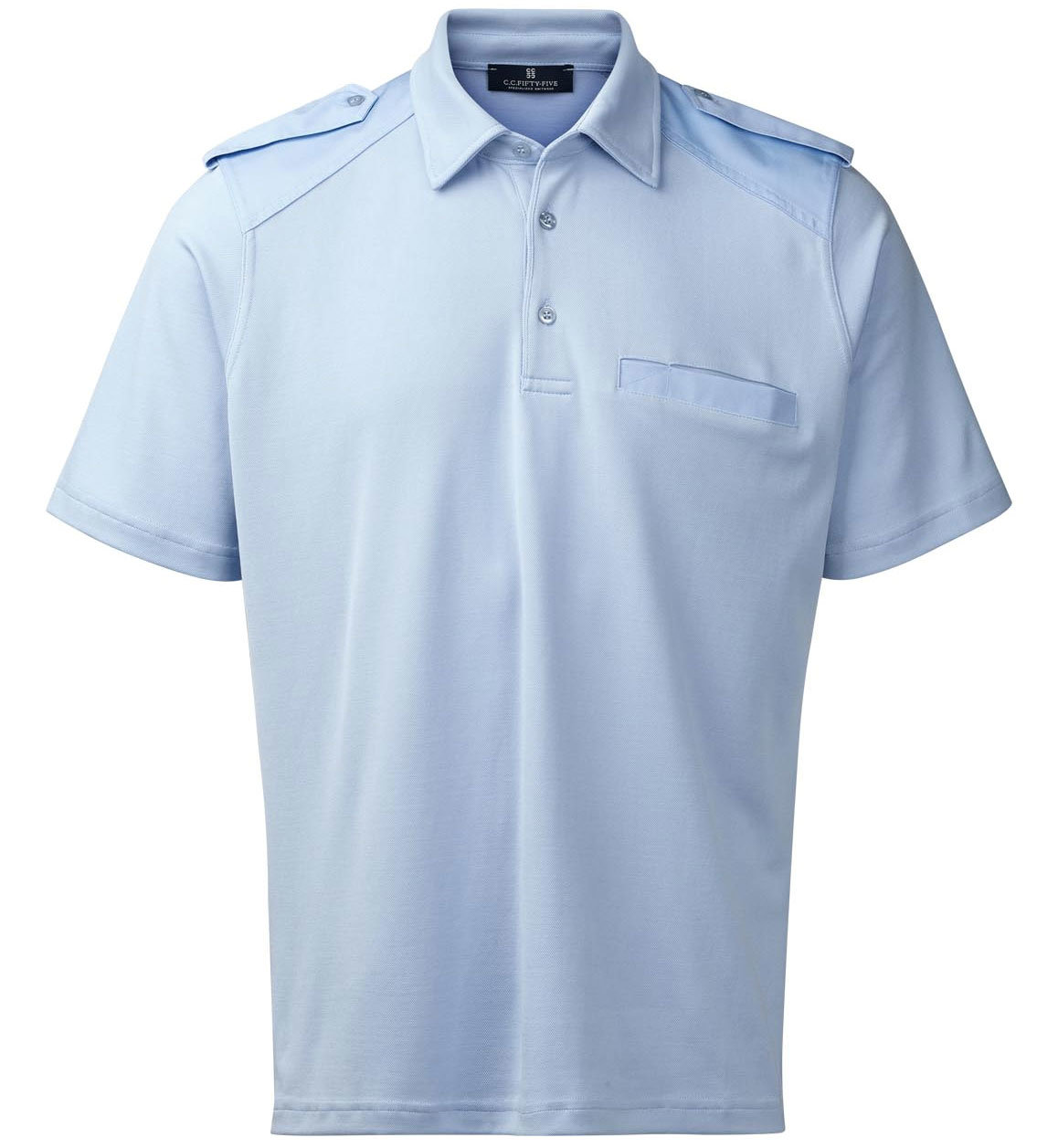 CC55 Frankfurt Sportwool polo T-skjorte, Forever Blue
