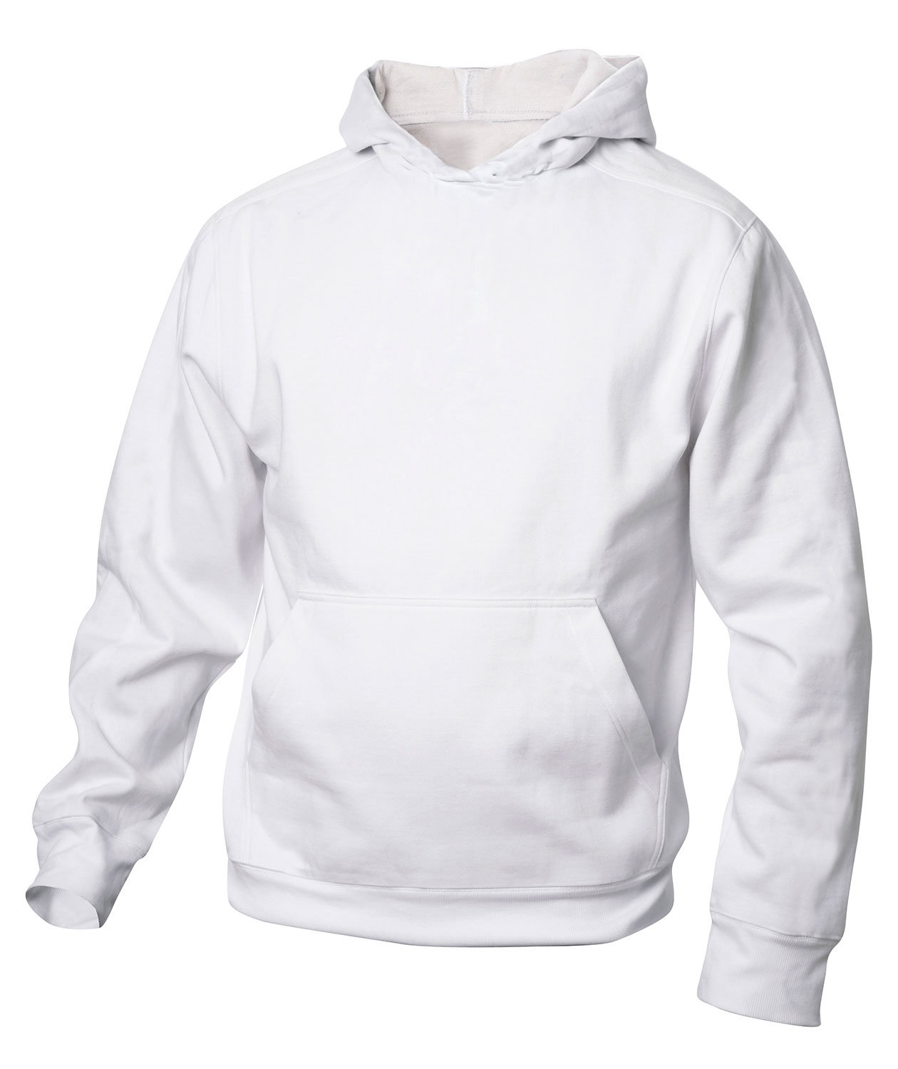 Clique Basic Hoddy / hoodie barn, Vit